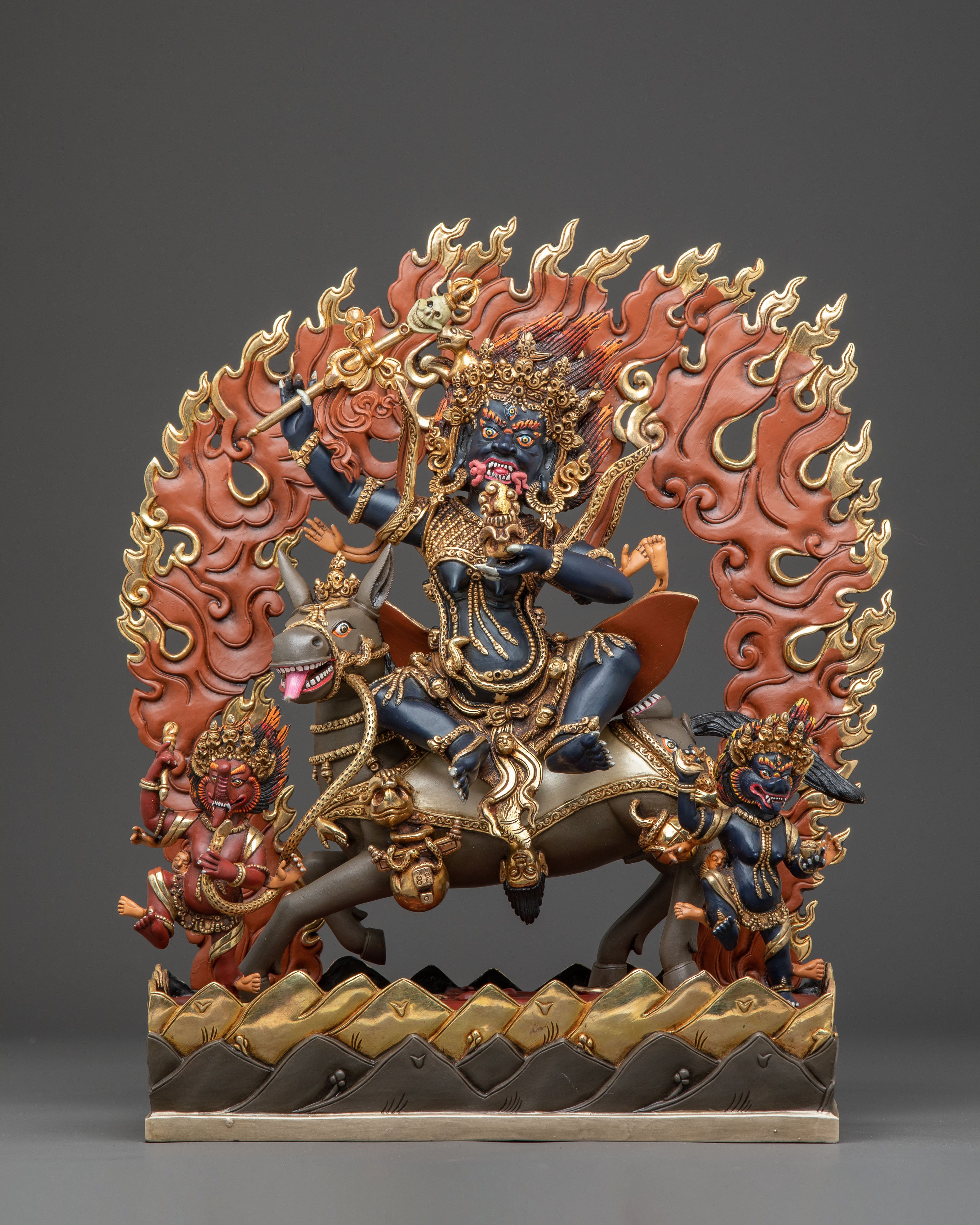 Palden Lhamo Vowed to Protect Tibet Statue | Wrathful Protector Deity