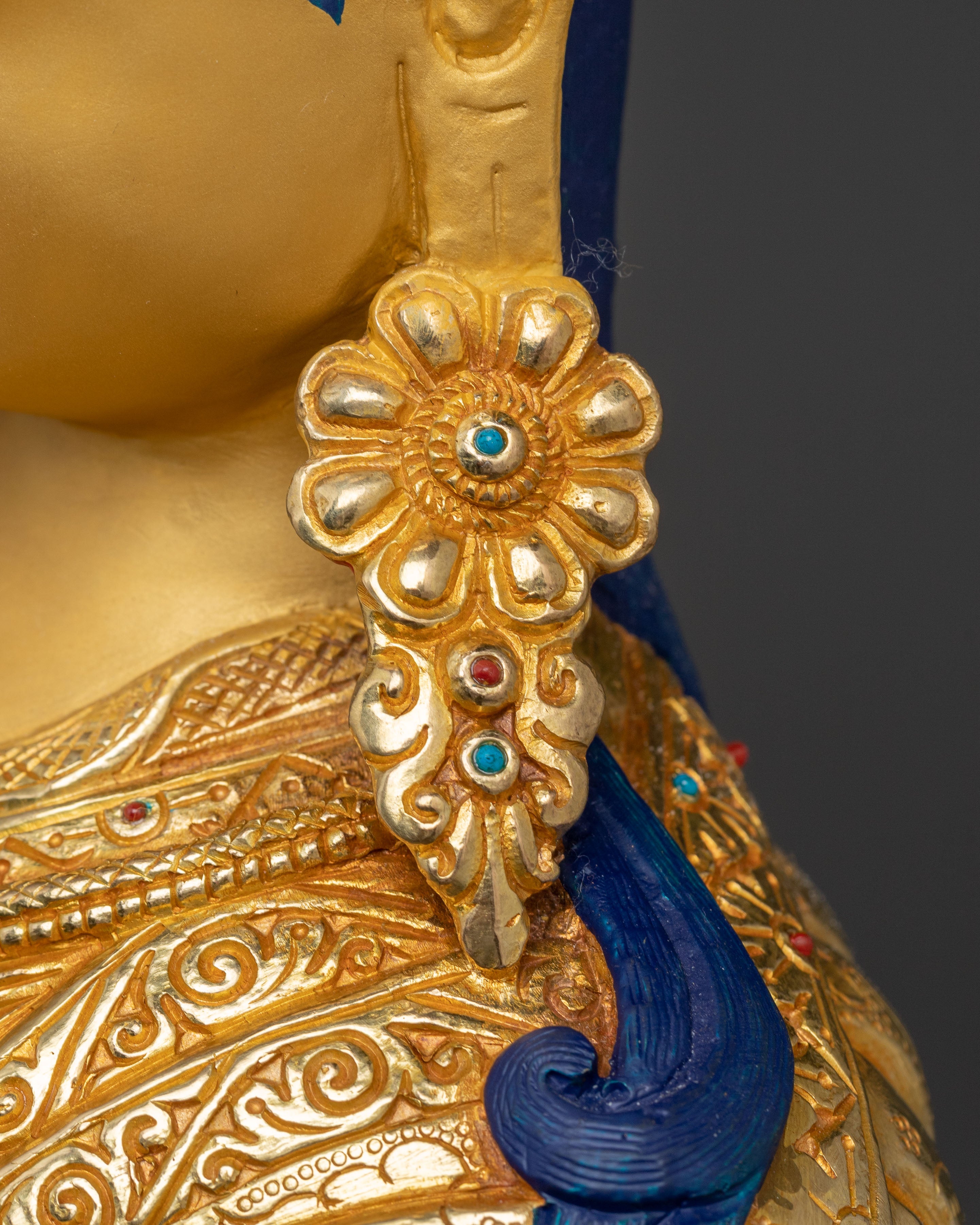 Guru Rinpoche Statue: Master of Vajrayana Tantric Buddhism
