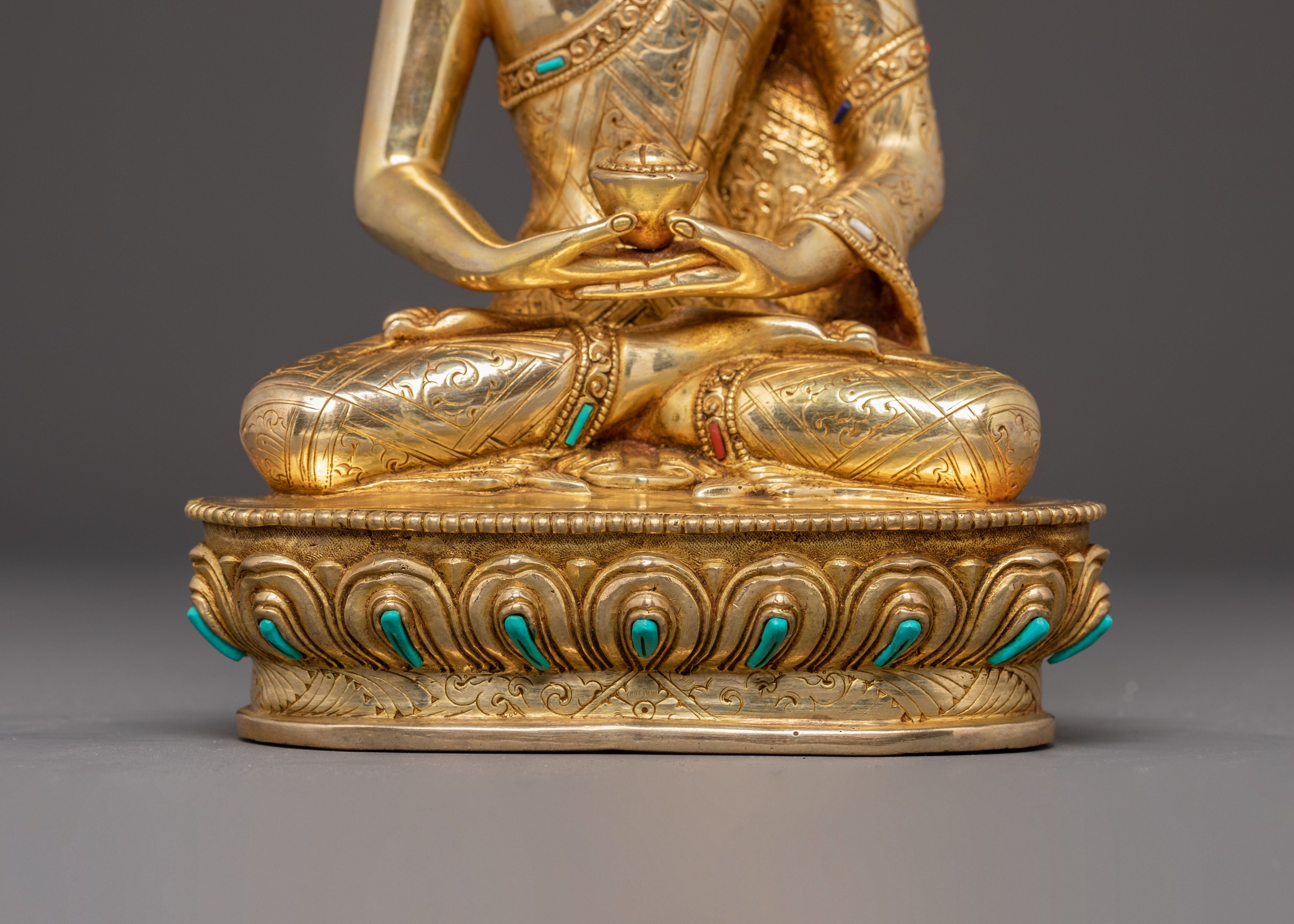 Amitabha Buddha Himalayan Sculpture | Buddha of Infinite Light