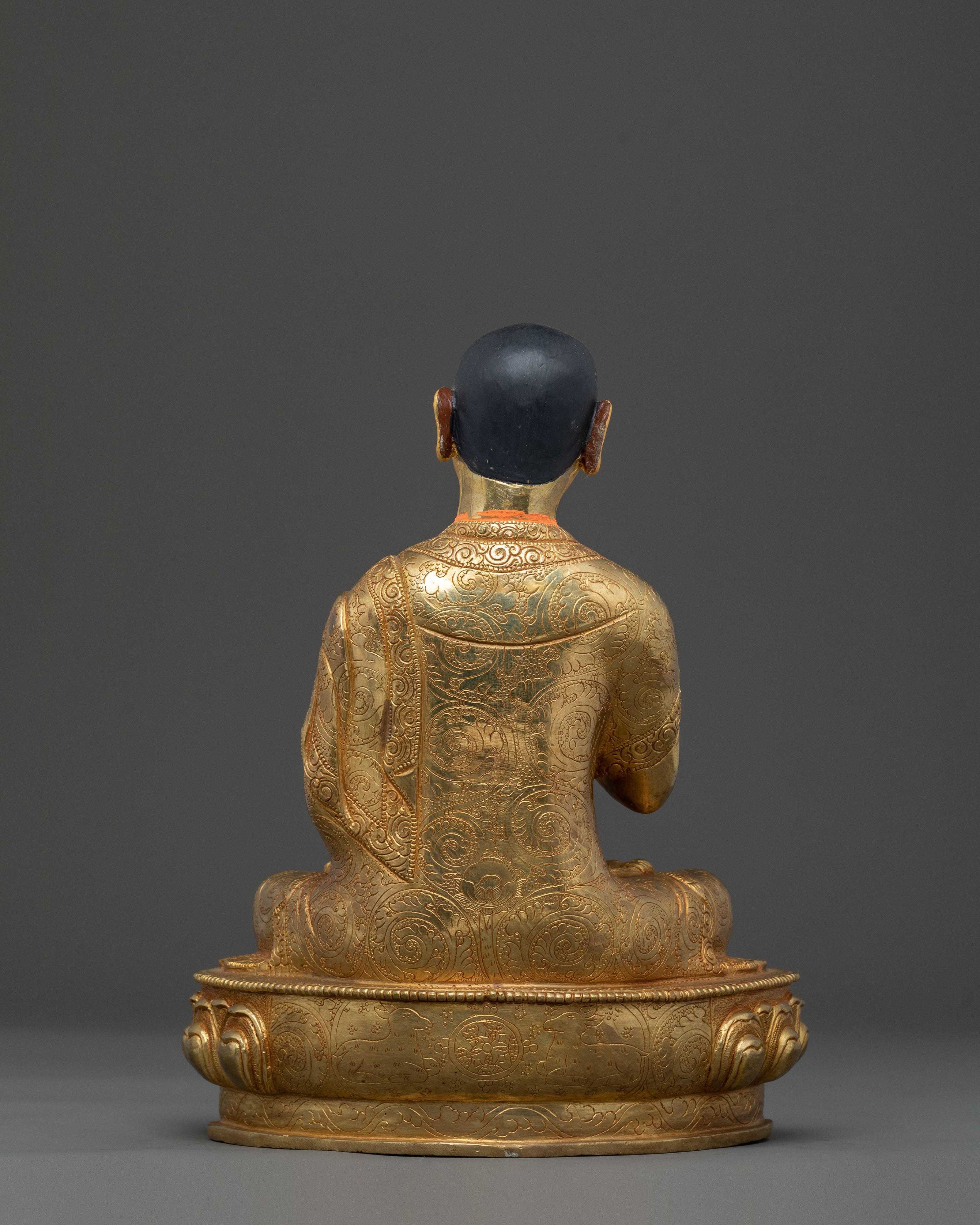 Spiritual Figurine of Tsongkhapa with Disciples | Sacred Statue