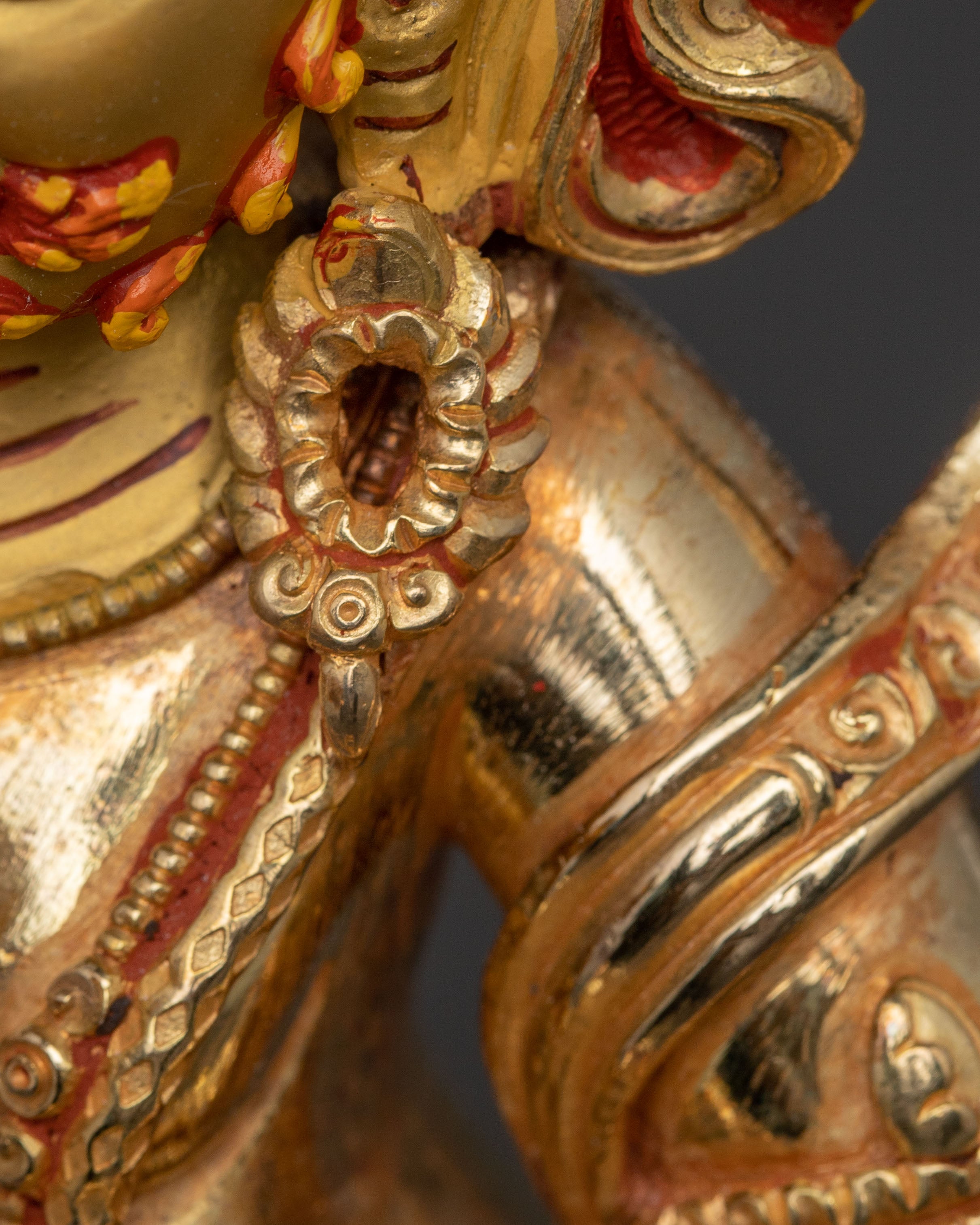 Black Dzambhala Statue: Abundance of Wealth