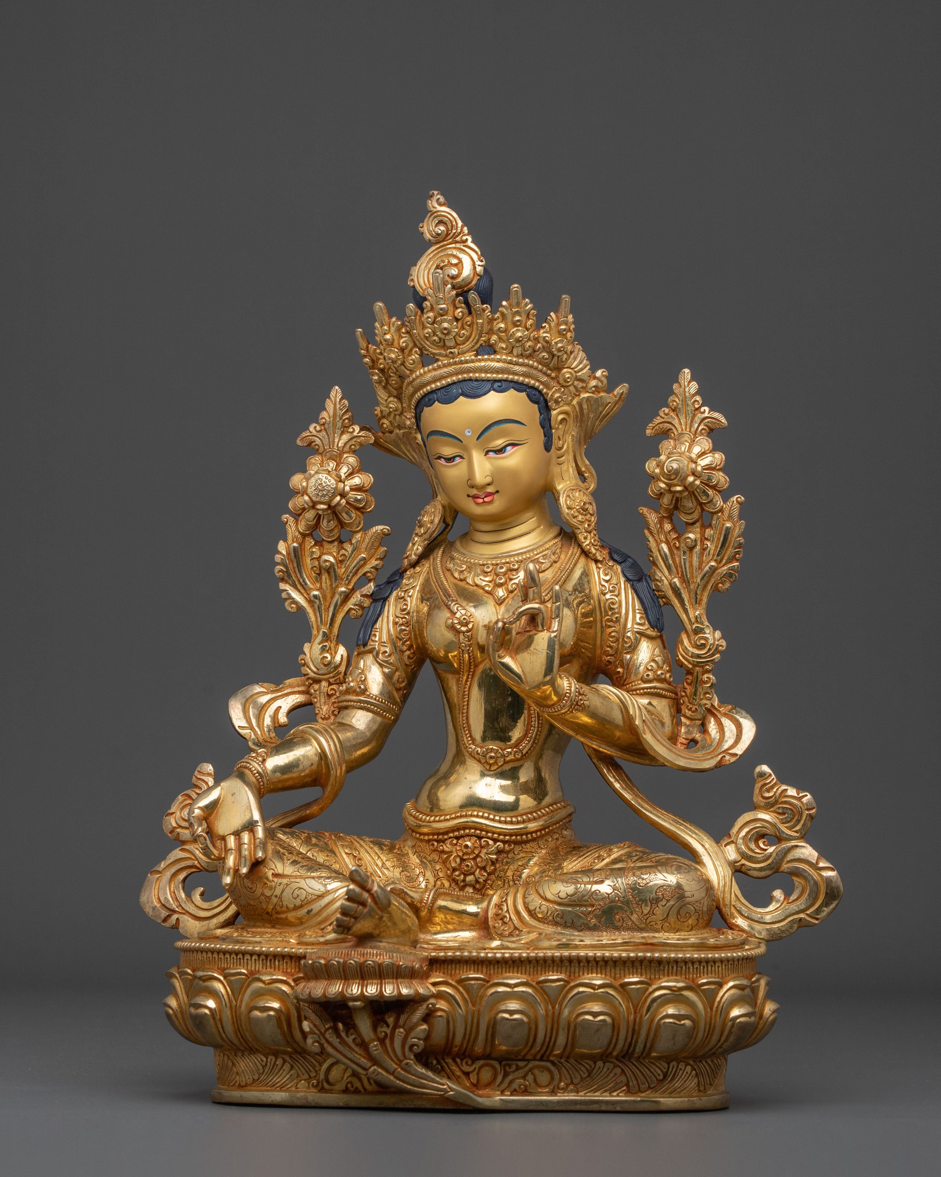Divine Guardian Green Tara Statue: Symbol of Compassion and Protection