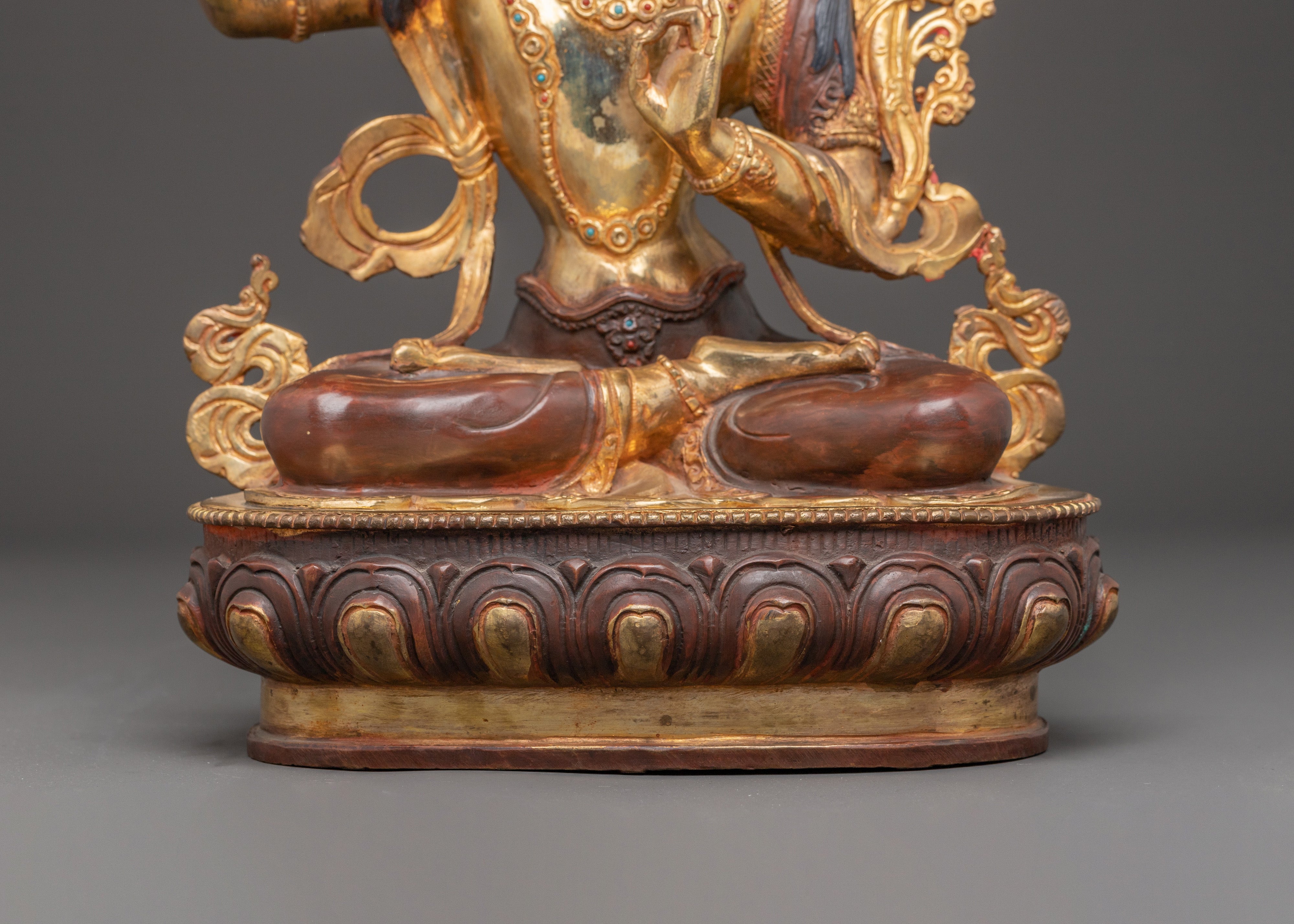 Bodhisattva Manjushri Serene Statue | Wisdom's Radiant Beacon
