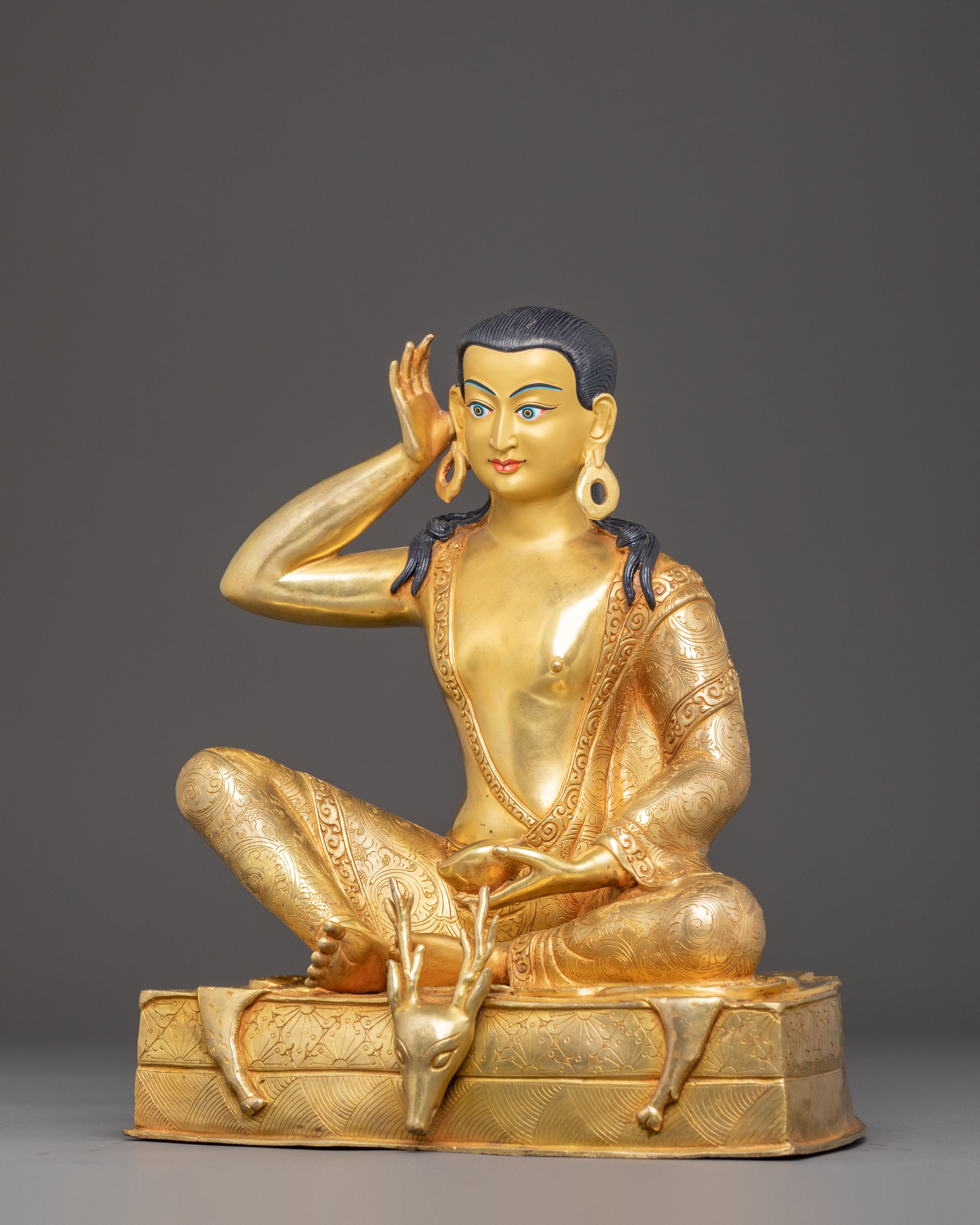 Milarepa Statue: Revered Kagyu Master