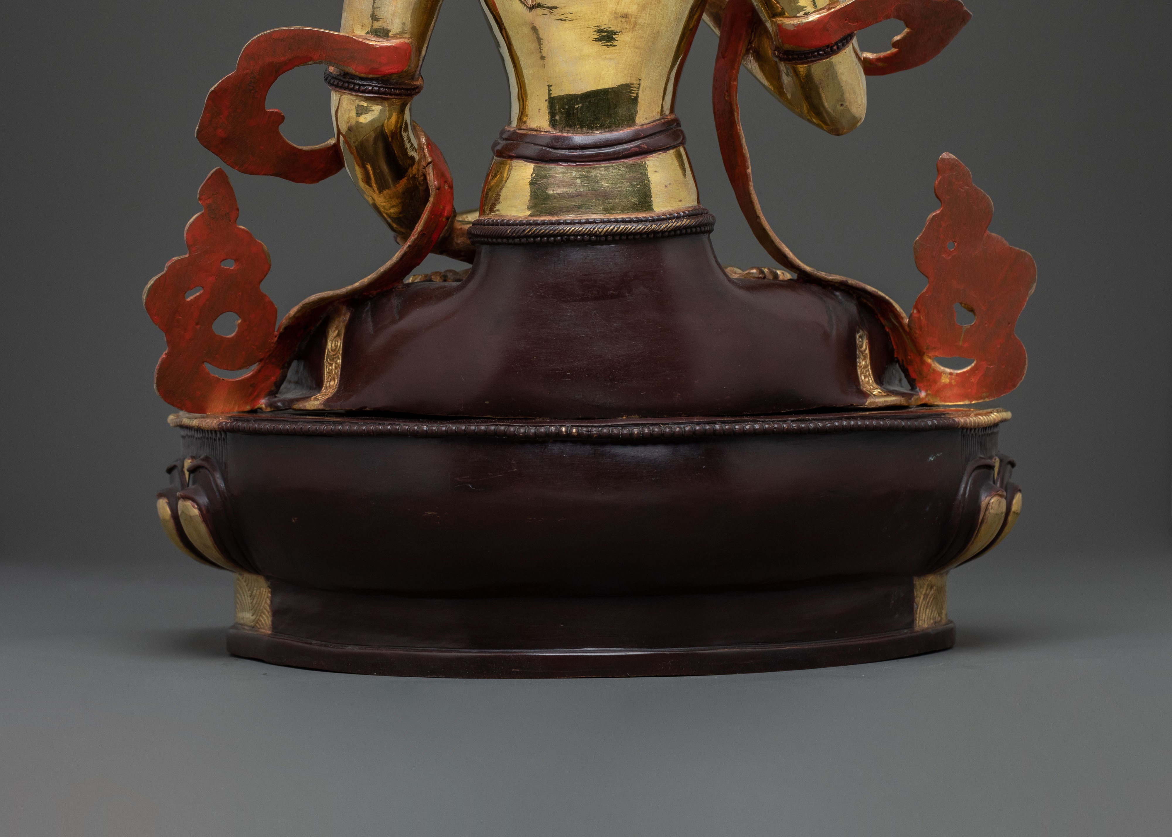 Vajrasattva: Sacred 24K Gold Gilded Figurine