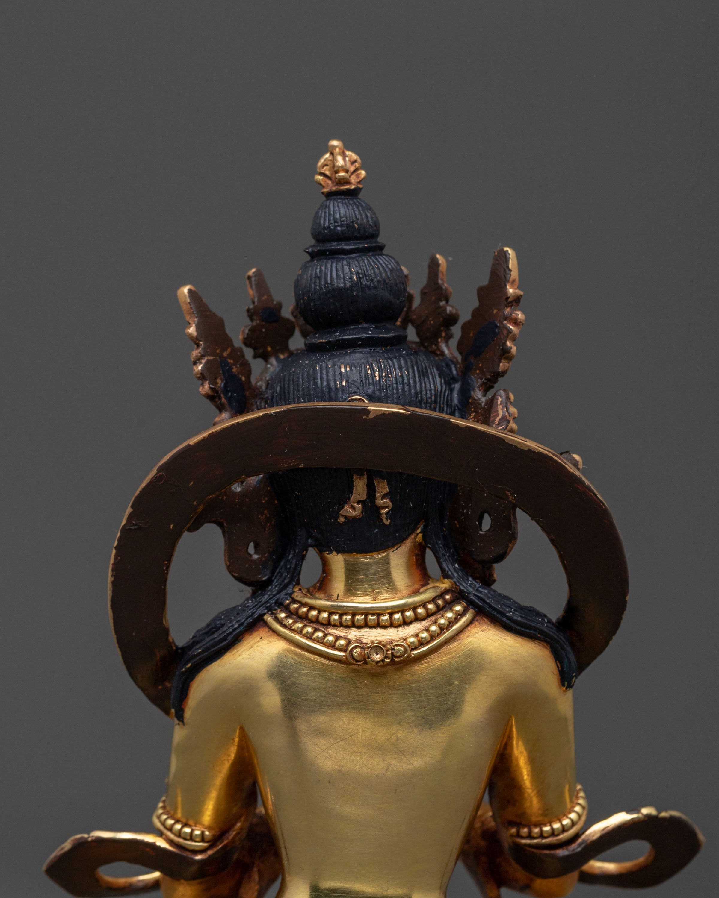 Handmade Vajradhara Sculpture: Buddhist Home Decor