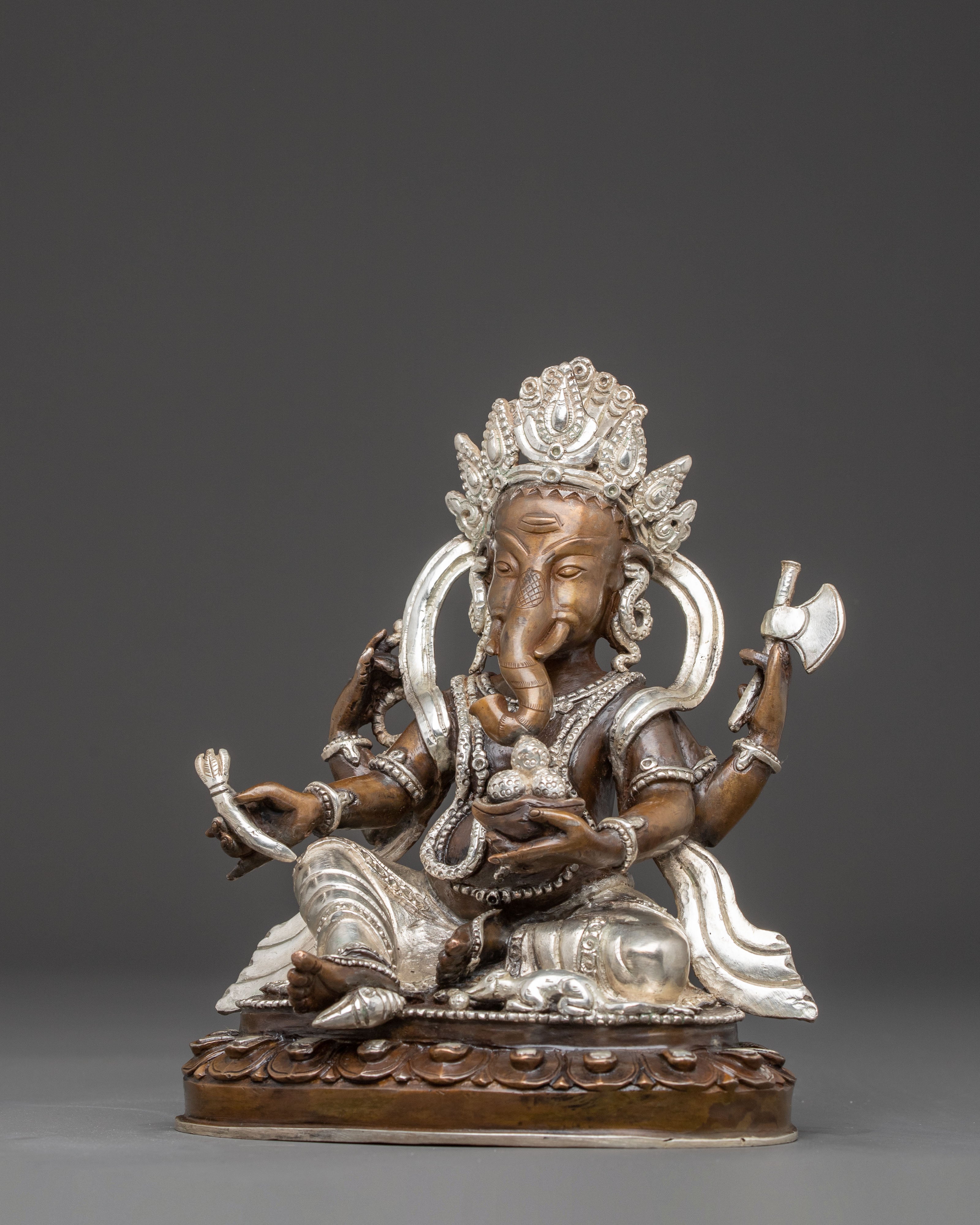 Ganesh Statue: Deep Wisdom | Elephant Headed Deity