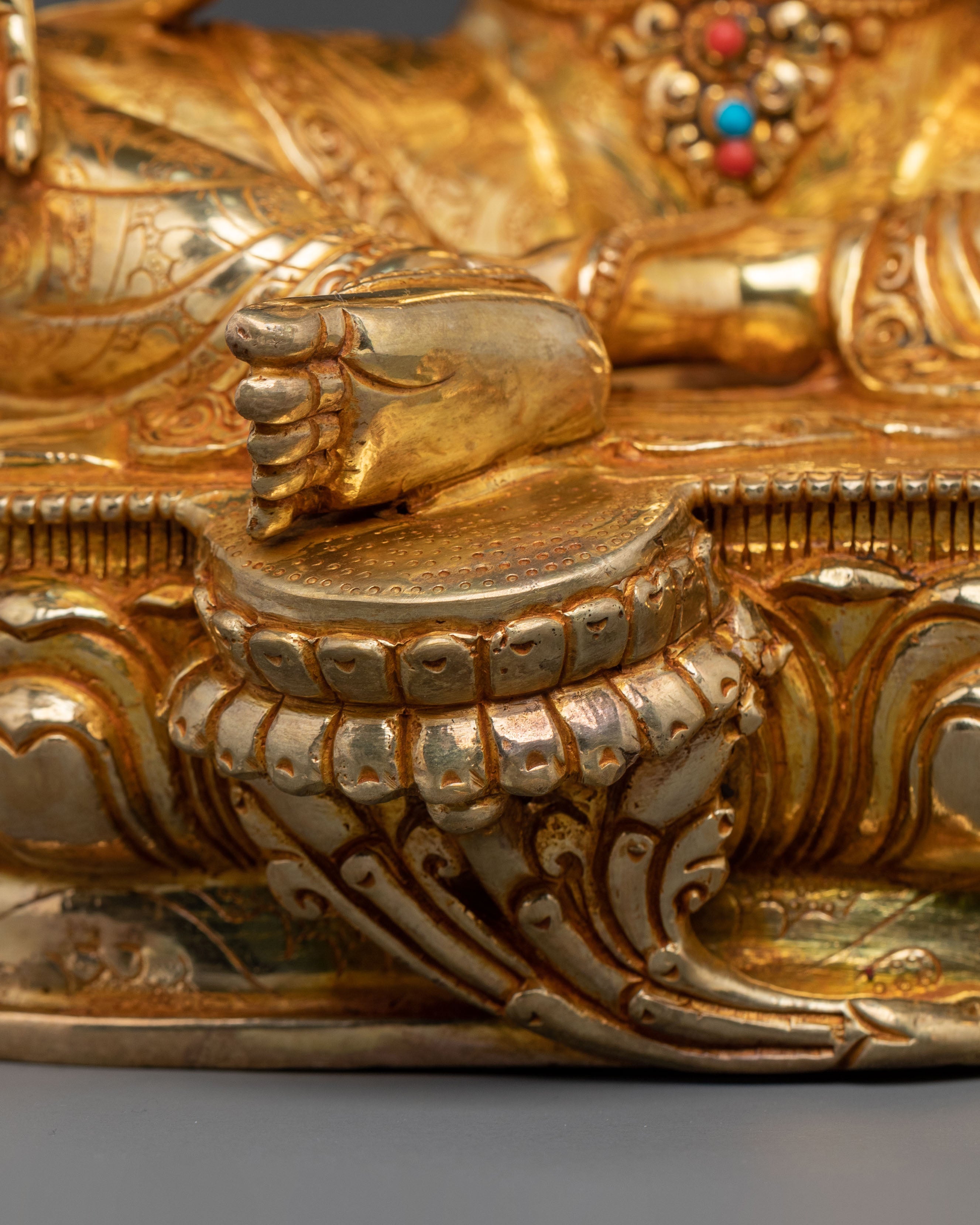 Green Tara Statue for Swift Protection | Tibetan Buddhist Art