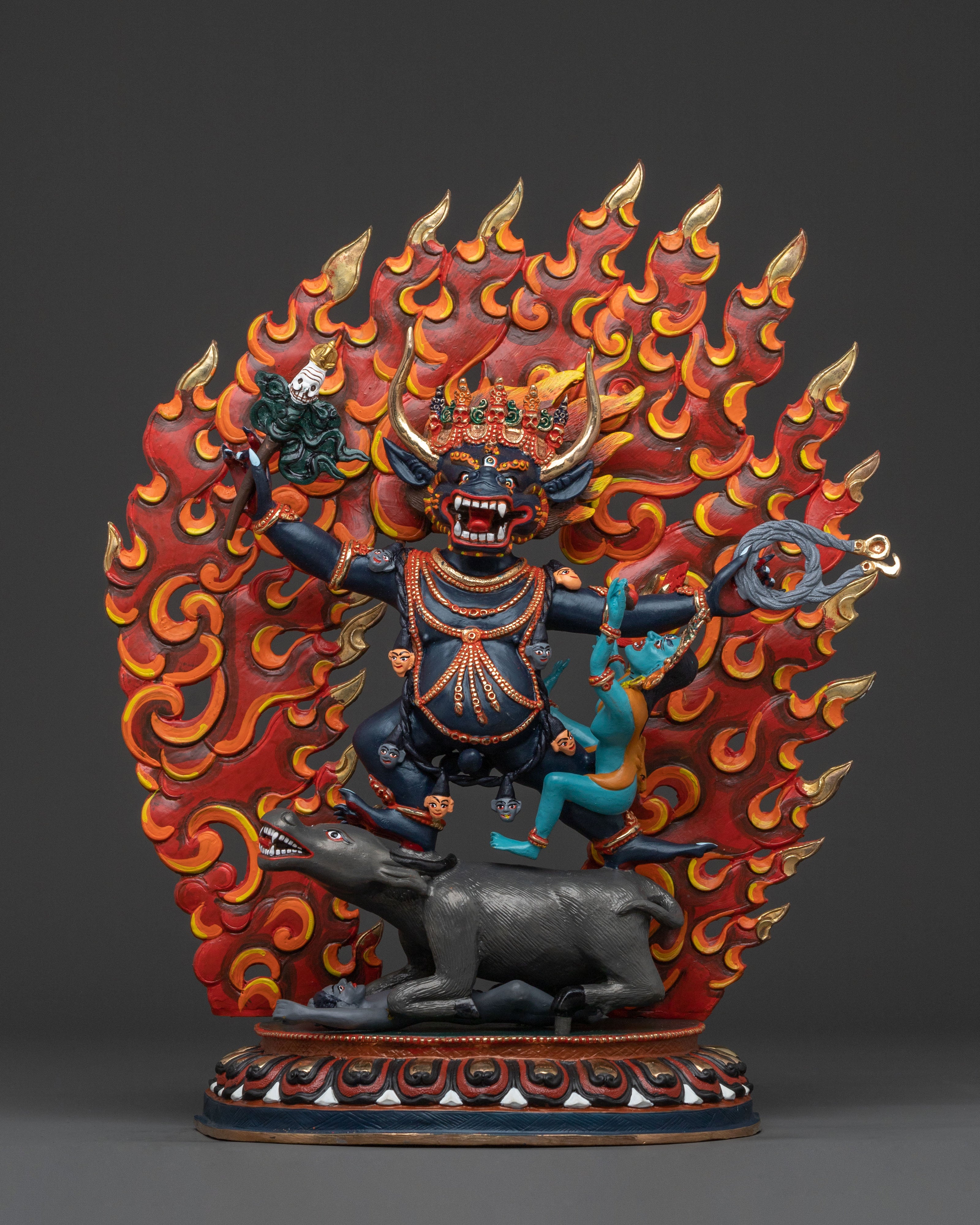 Yama Dharmaraja Statue