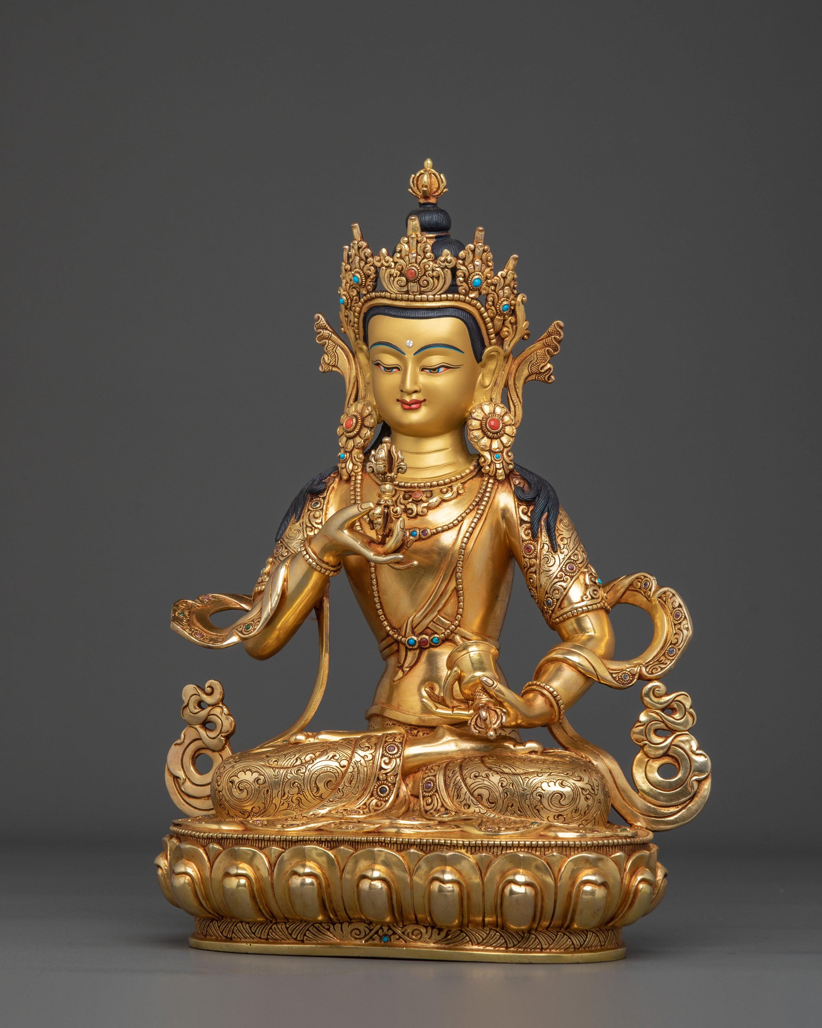 Vajrasattva Karma Purification Deity Statue | Buddhist Deity of Purification
