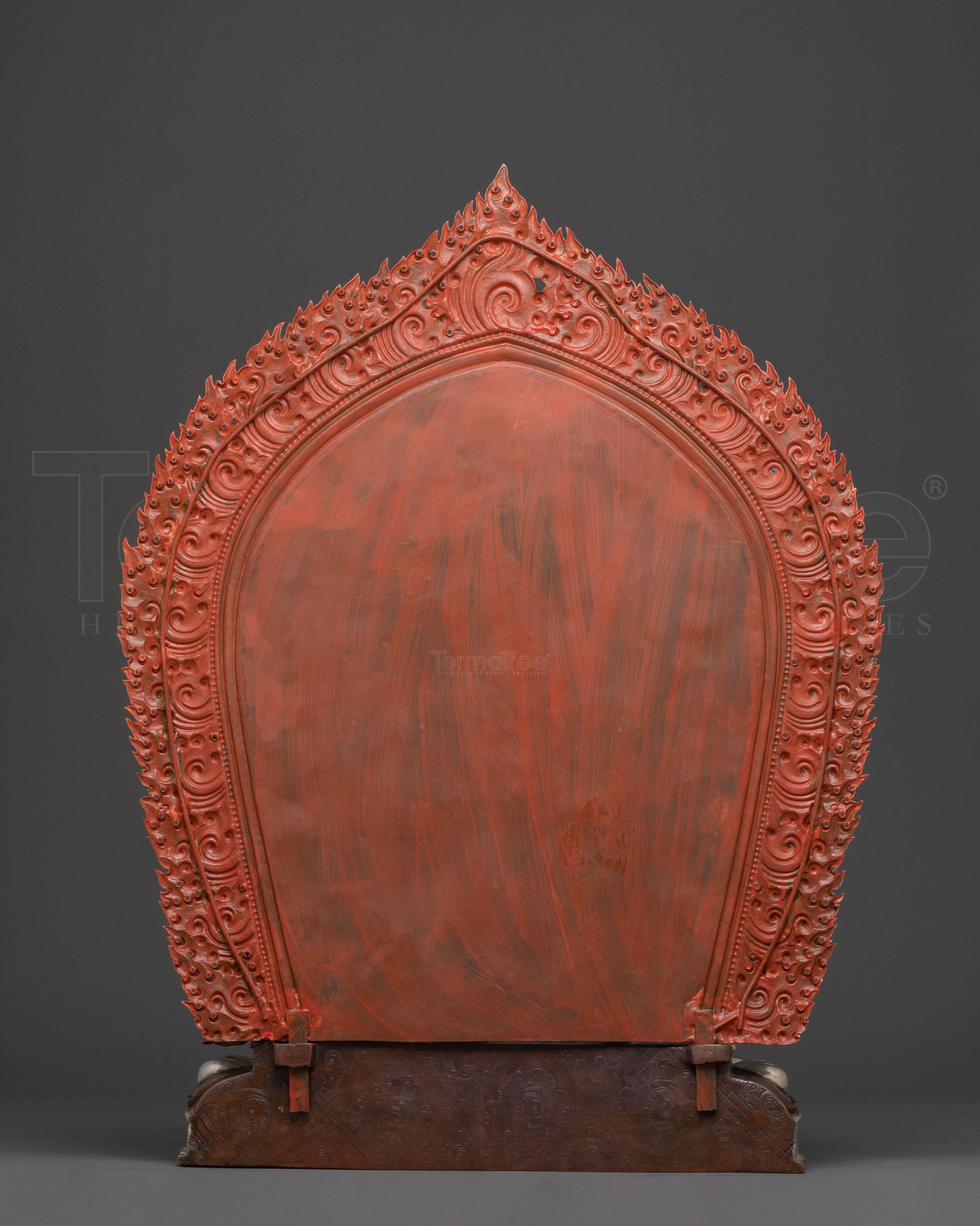 Black Dzambhala Copper Statue: Eliminate Poverty