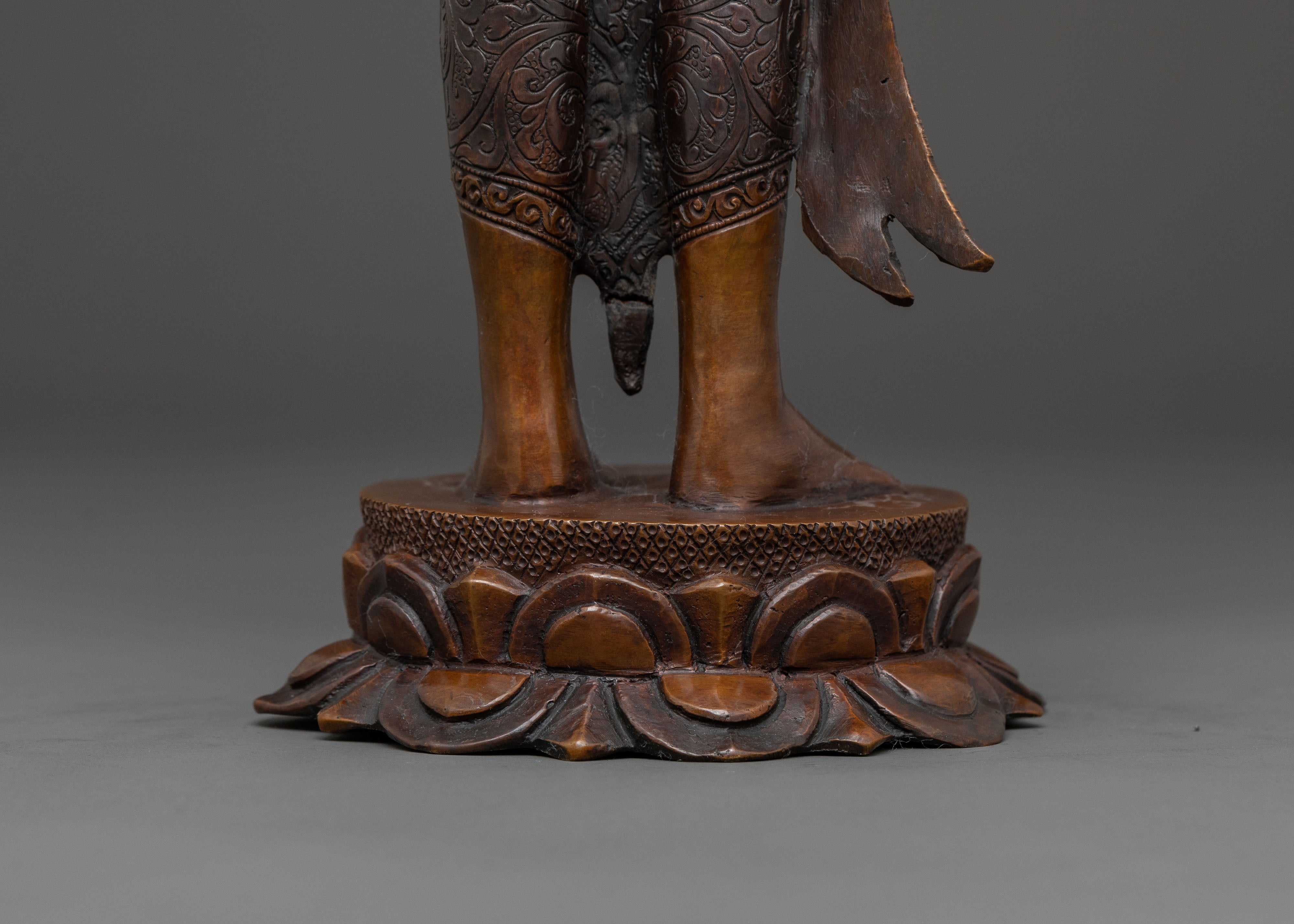 Padmapani Handcrafted Spiritual Statue | Lotus Bearer