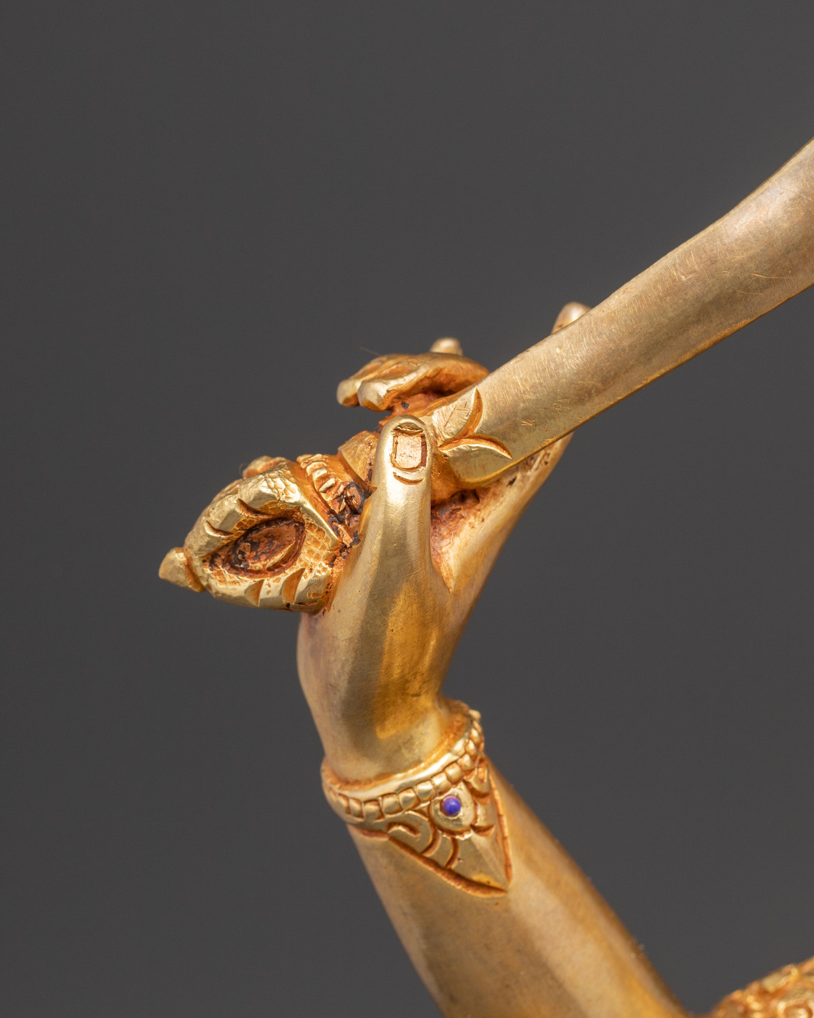 Manjushri Statue: The Flaming Sword | Buddhist Wisdom Idol