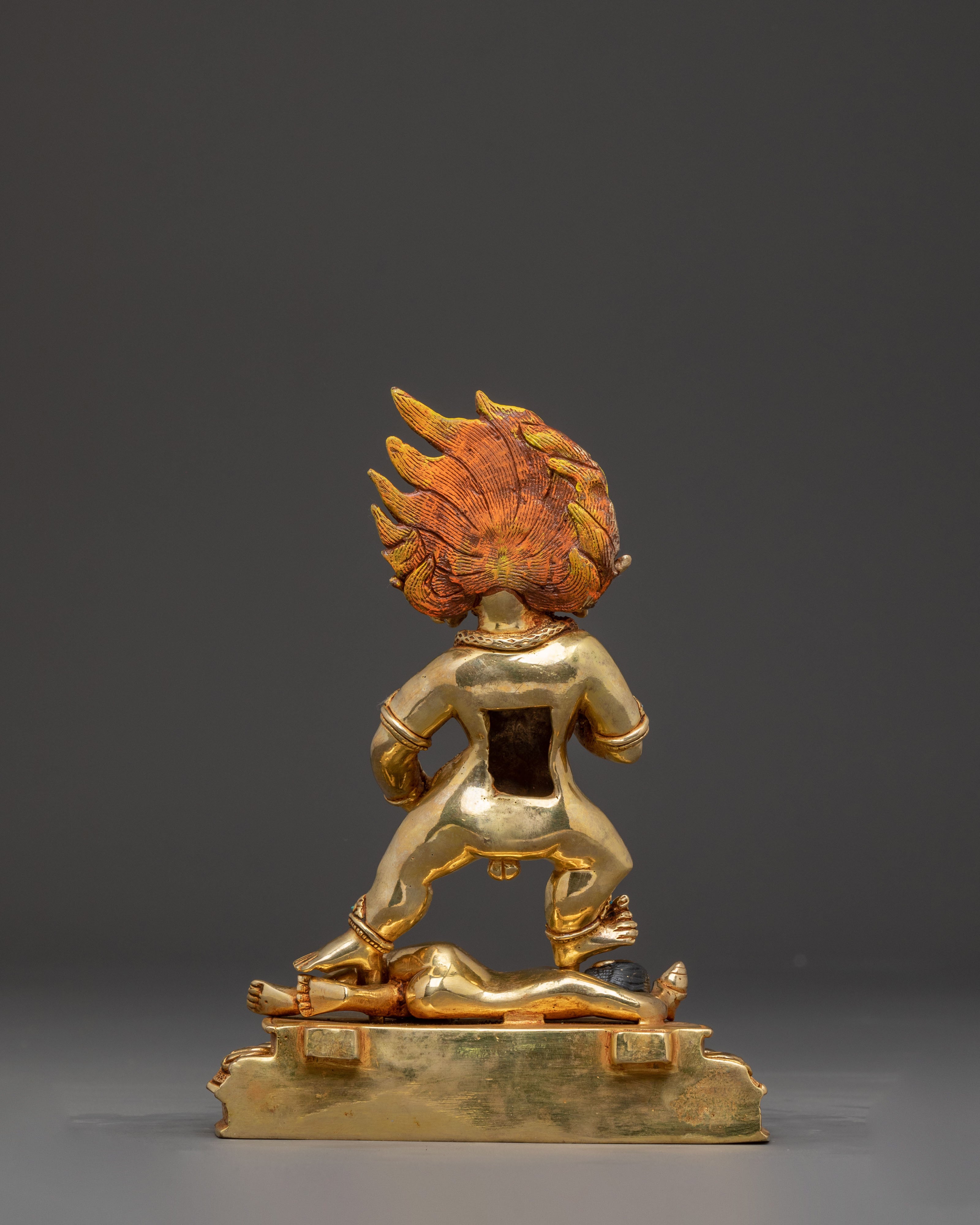 Black Dzambhala Guardian Statue | Spiritual Decor