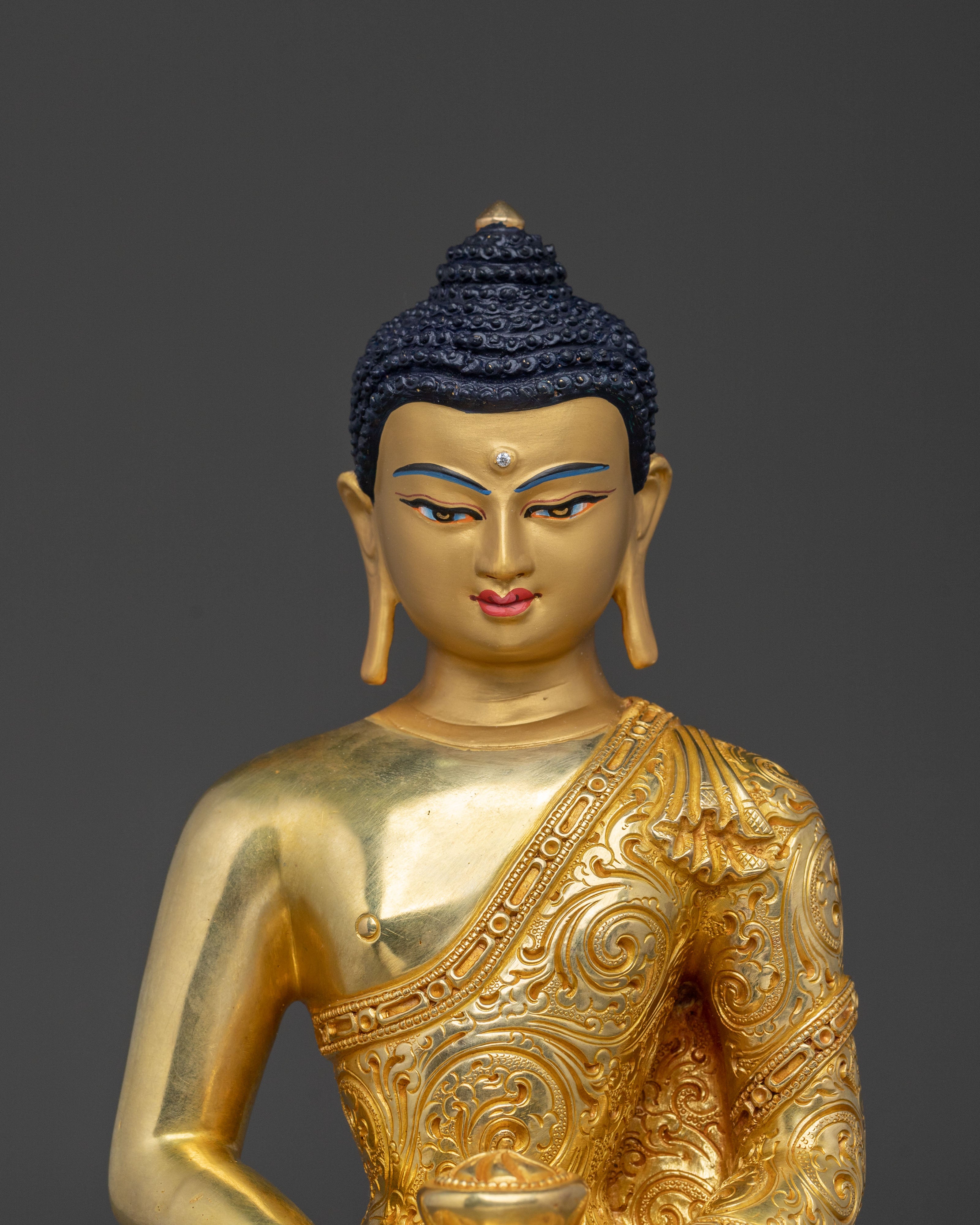 Sacred Amitabha Buddha Statue | Traditional Figurine
