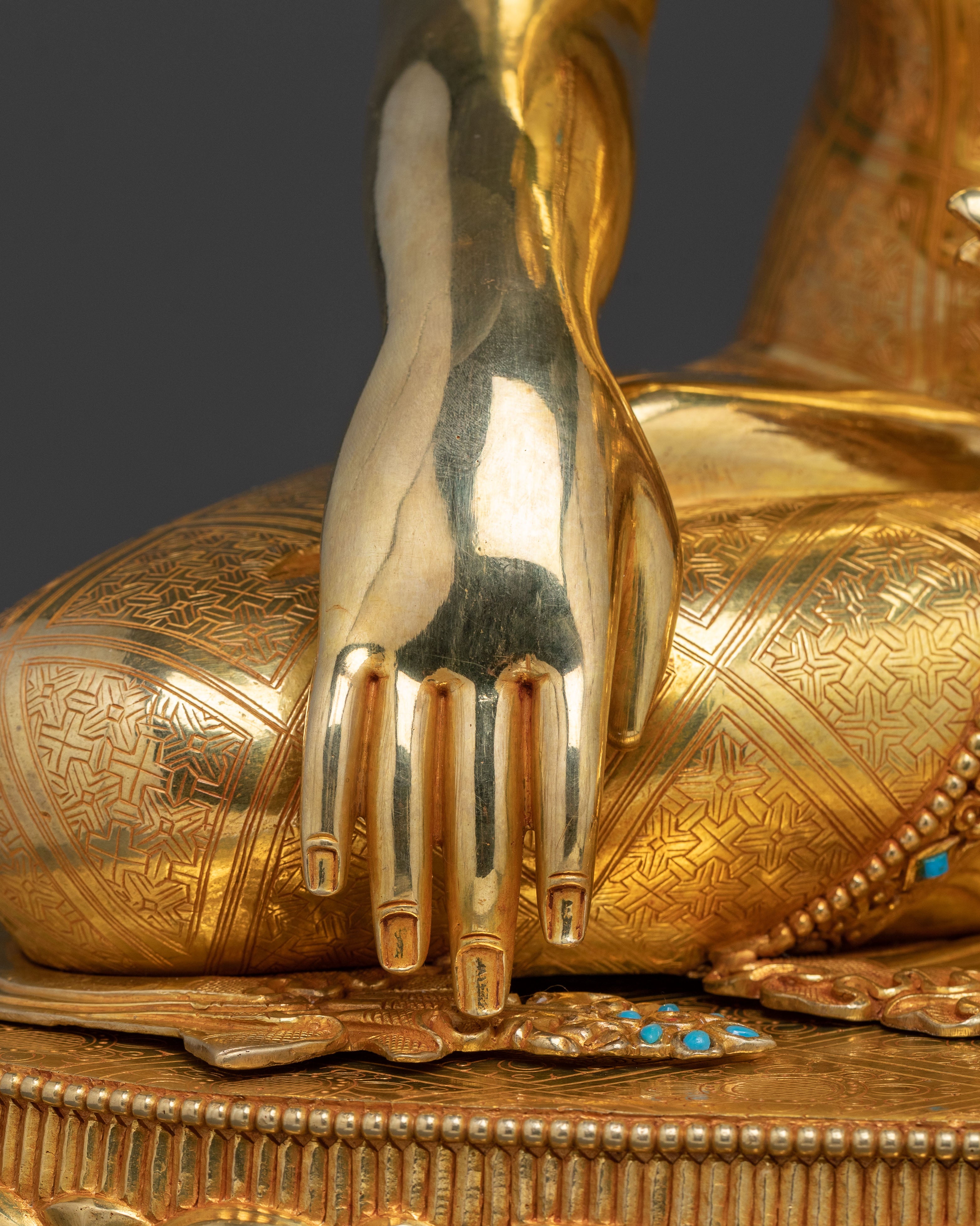 Shakyamuni Buddha Mindfulness Meditation Statue