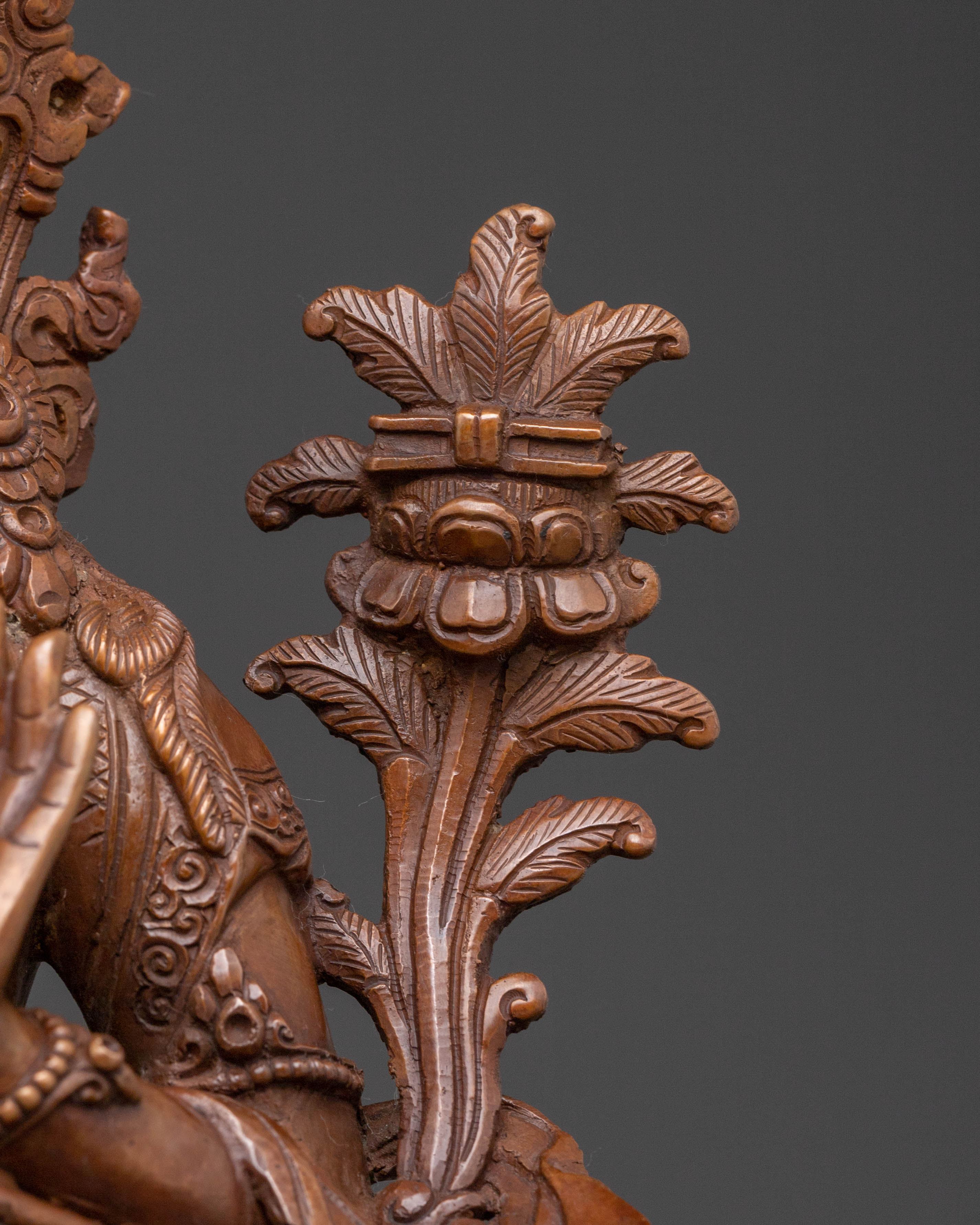 Manjushri Bodhisattva – Oxidized Copper Wisdom