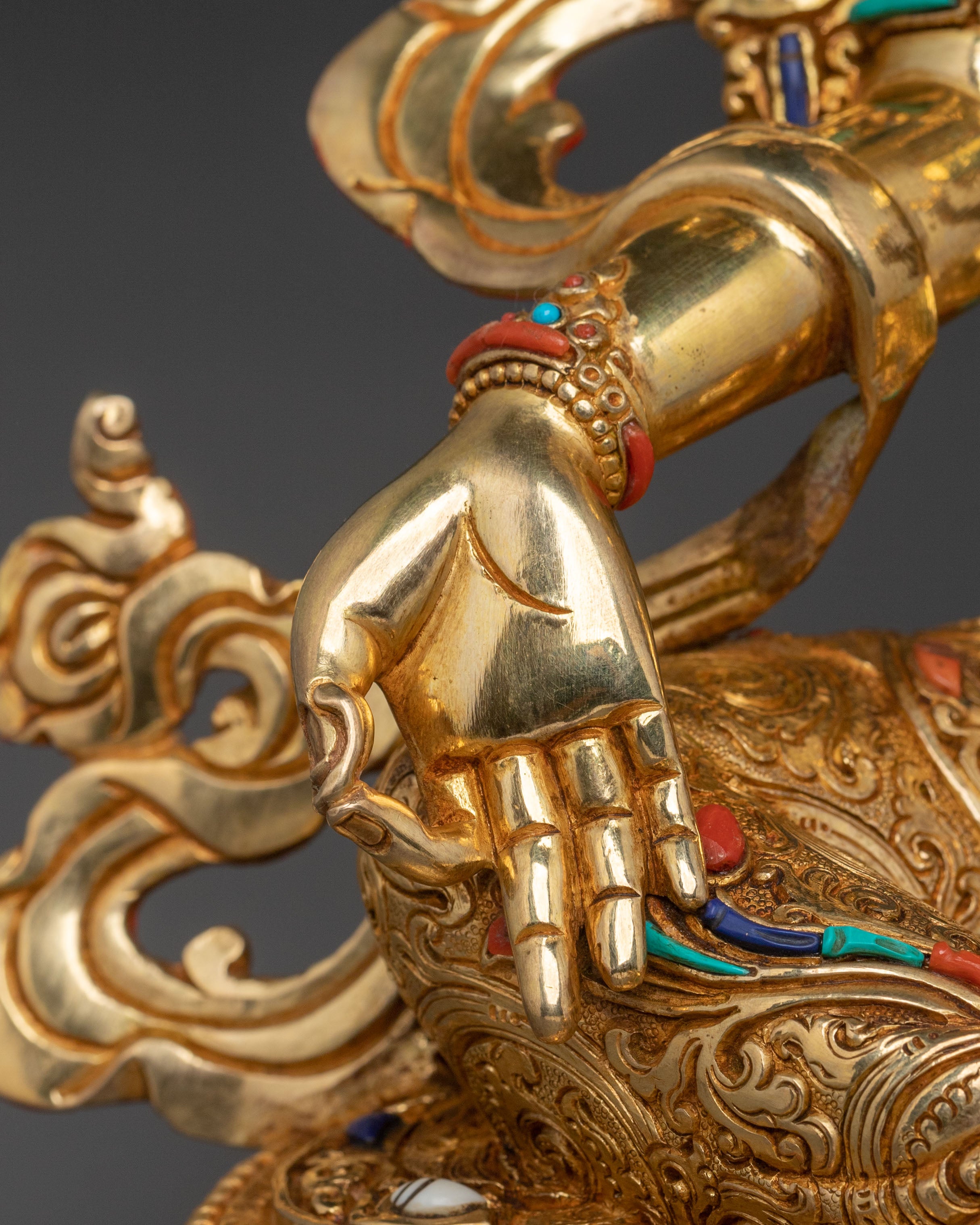 Goddess Green Tara Statue | Mother Figurine