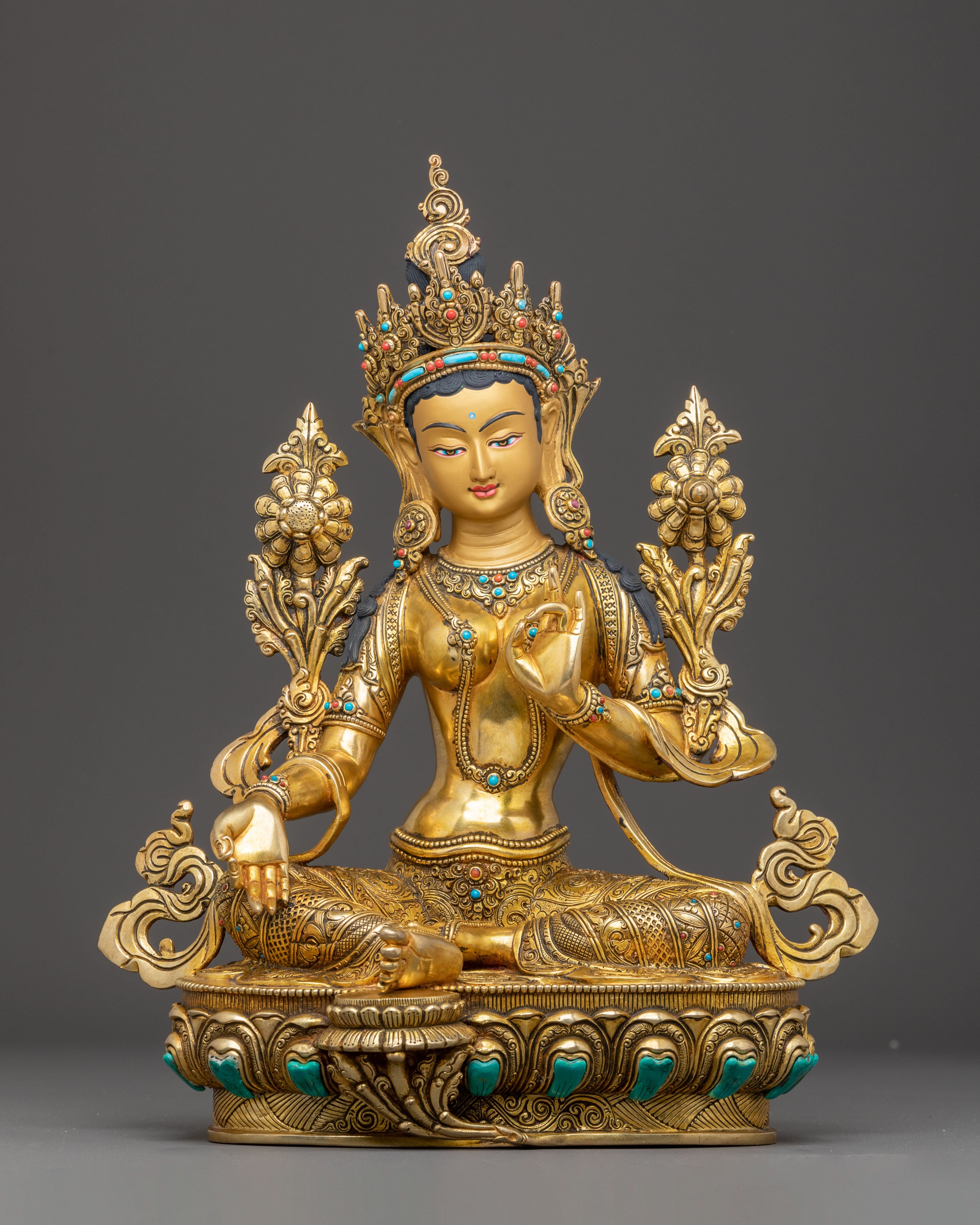 Handcrafted Mother Syama Tara Statue