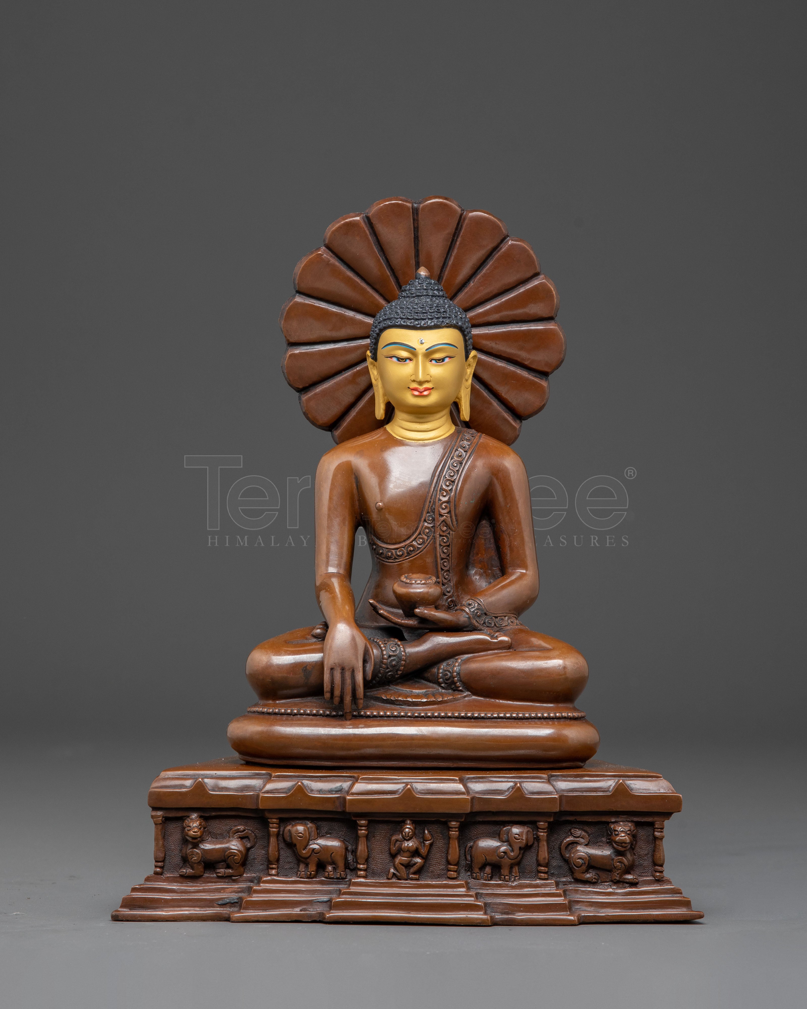 Sacred Copper Statue of Gautama Buddha | Historical Buddha