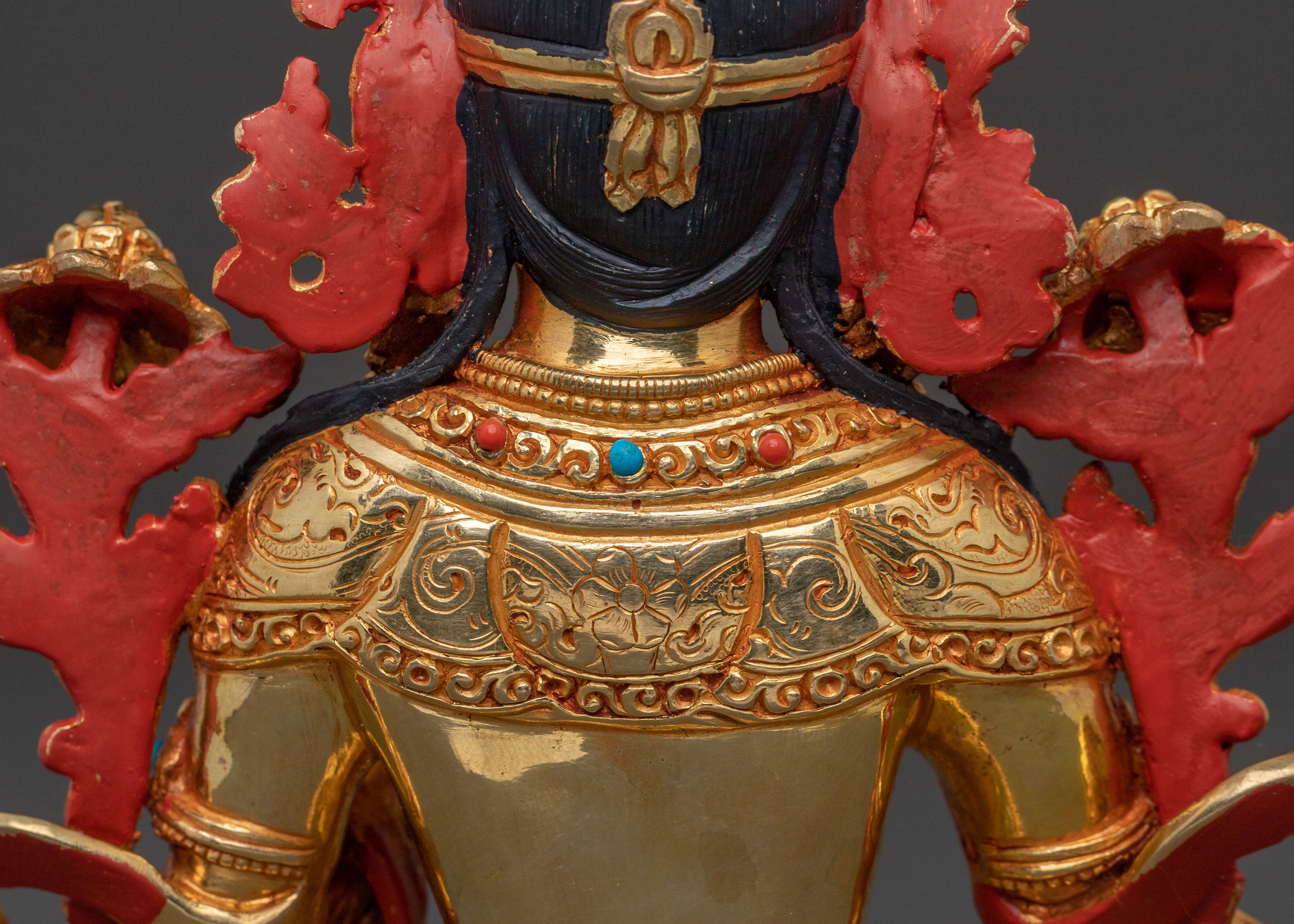 Mother Green Tara Spiritual Statue for Home Decor