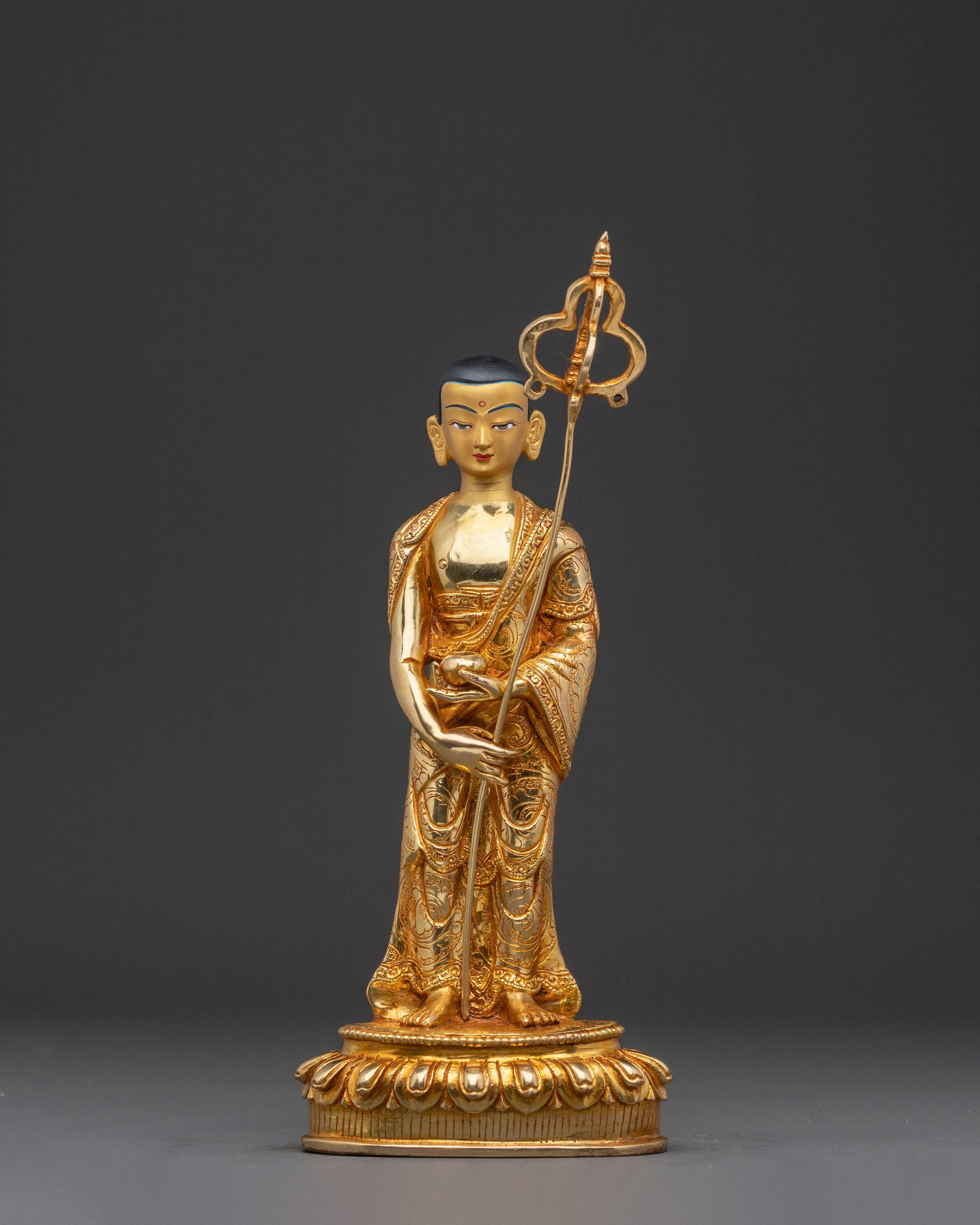 Disciples of Shakyamuni Buddha – Nepali Copper Statues