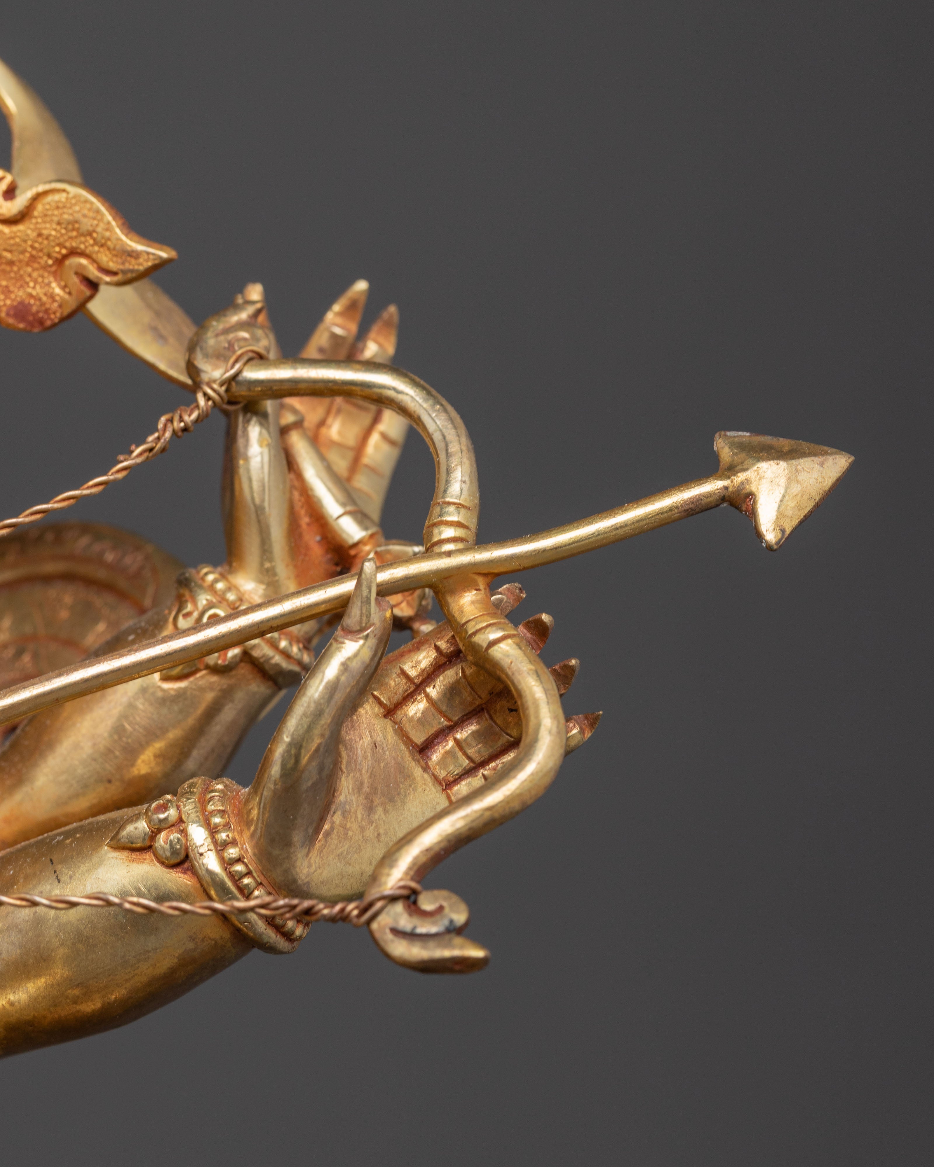 Dorje Legpa Statue: Protector of the Dharma | Wrathful Tibetan Deity