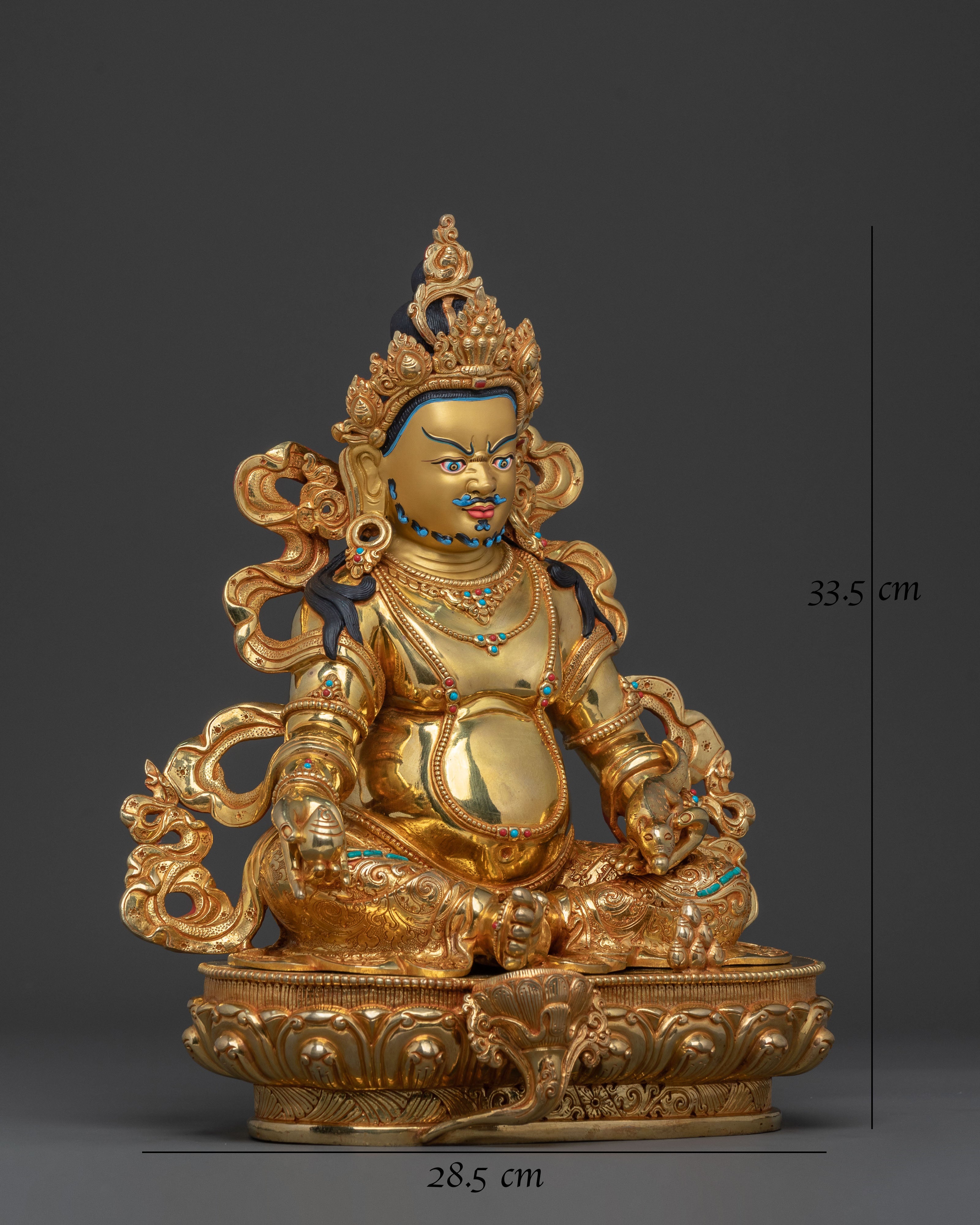 Guardian of Wealth: Dzambhala Statue