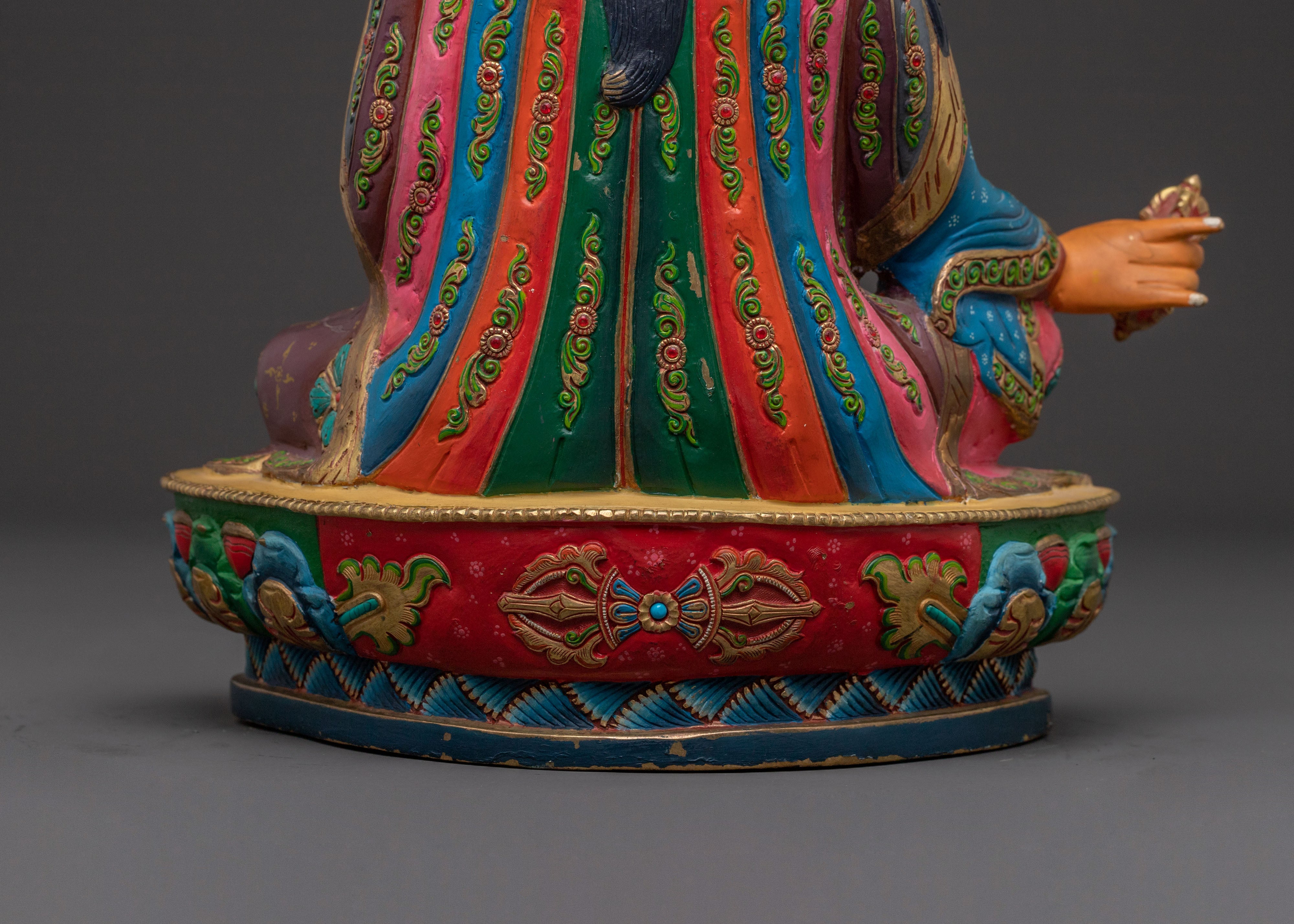 Guru Rinpoche Sacred Statue | The Lotus Guru