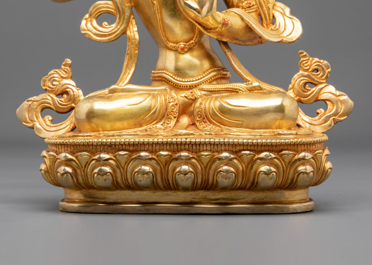 Manjughoṣa Statue of Wisdom | Made in Nepal