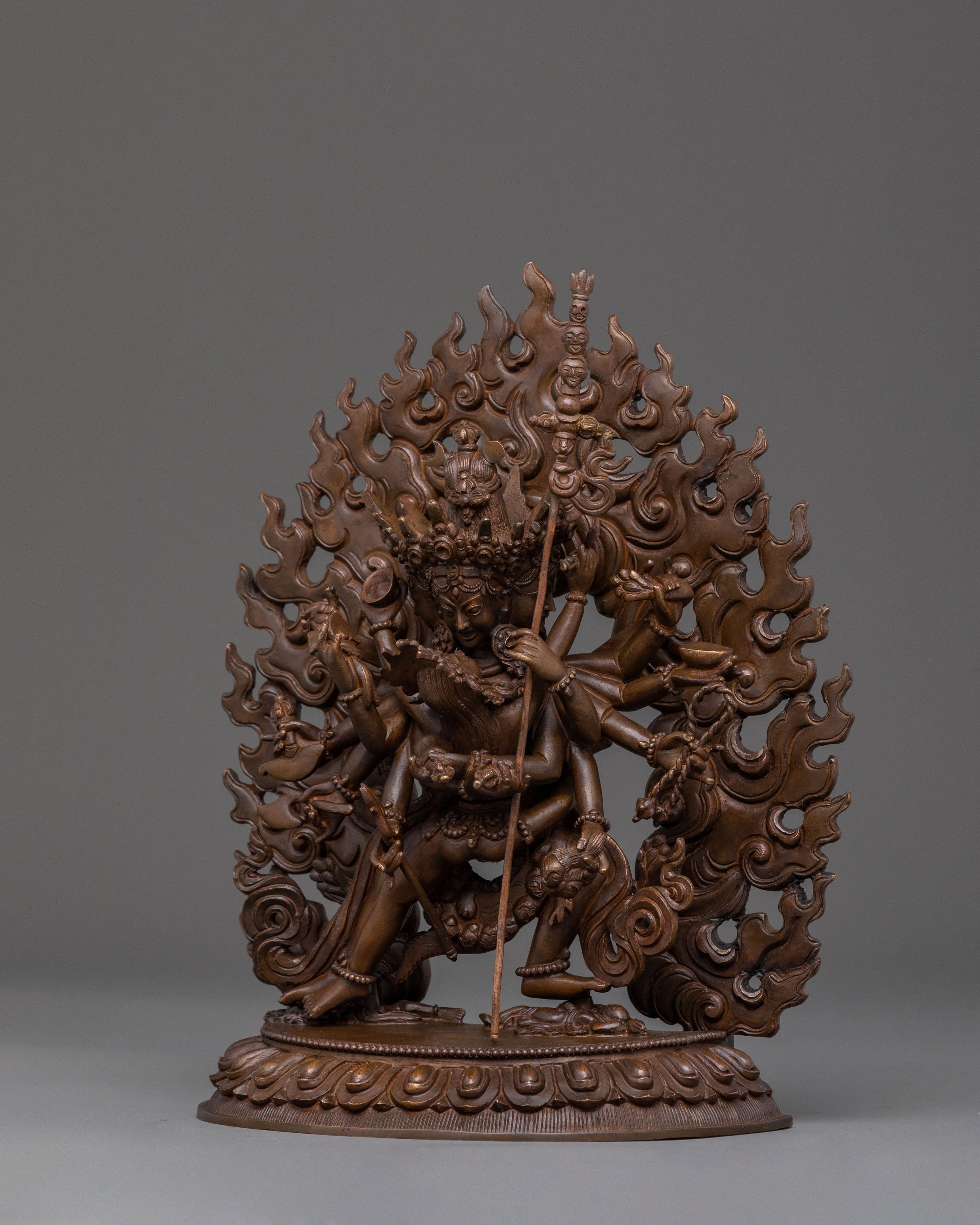 Chakrasamvara Altar Statue | Tantric Buddhist Deity