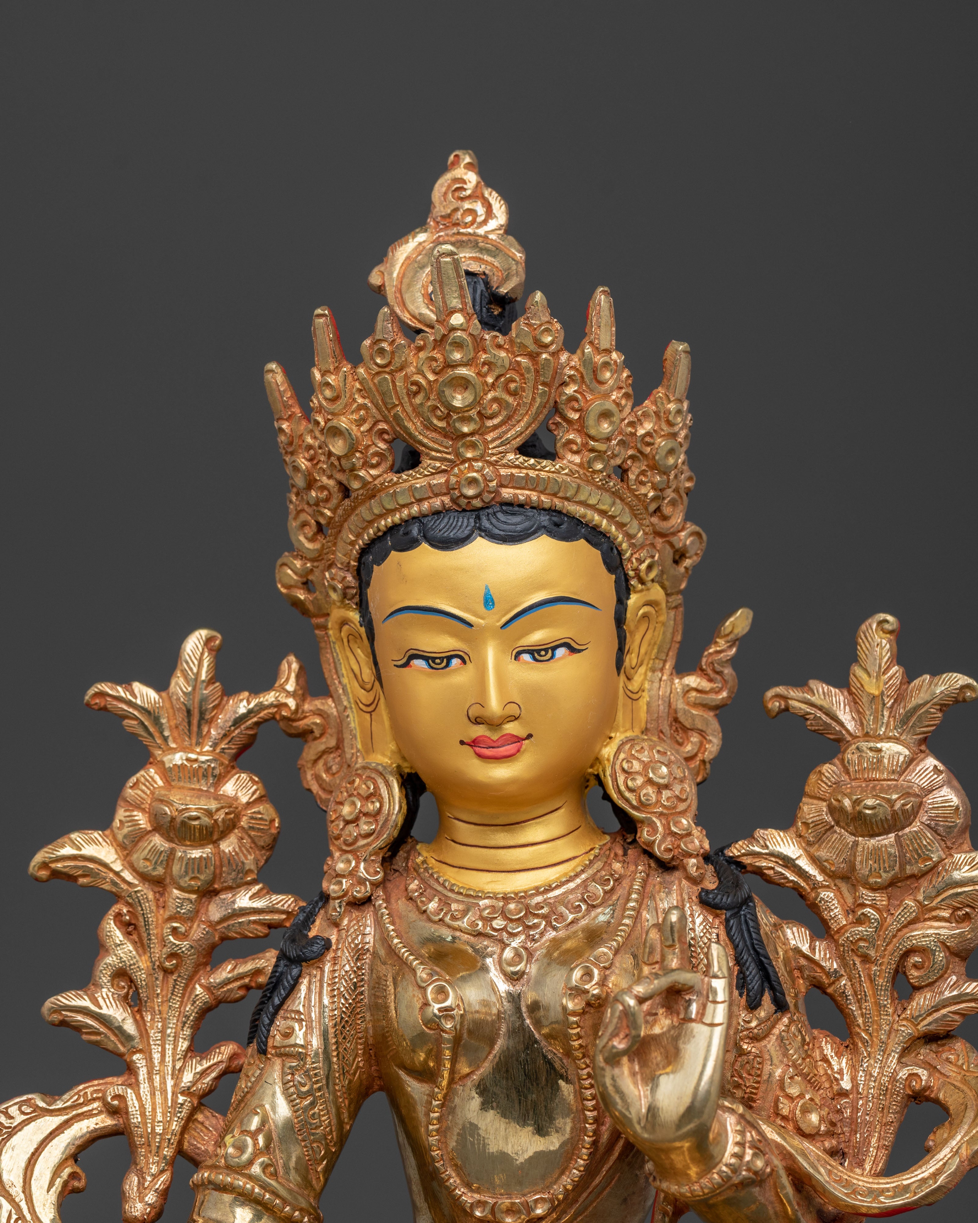 Green Tara Compassion Statue | Protector Deity