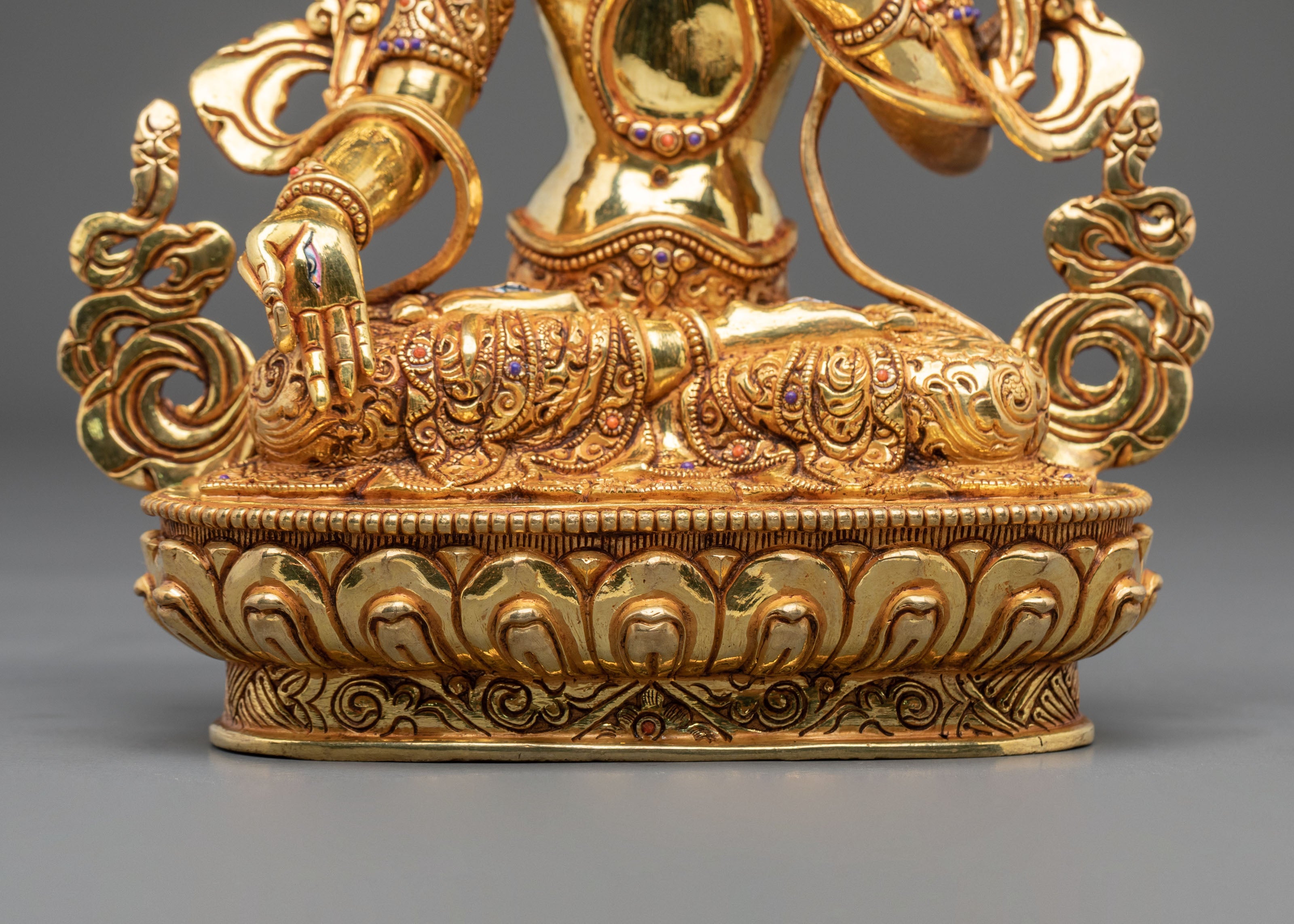 Sita Tara "White Tara" Golden Statue | Made in Nepal