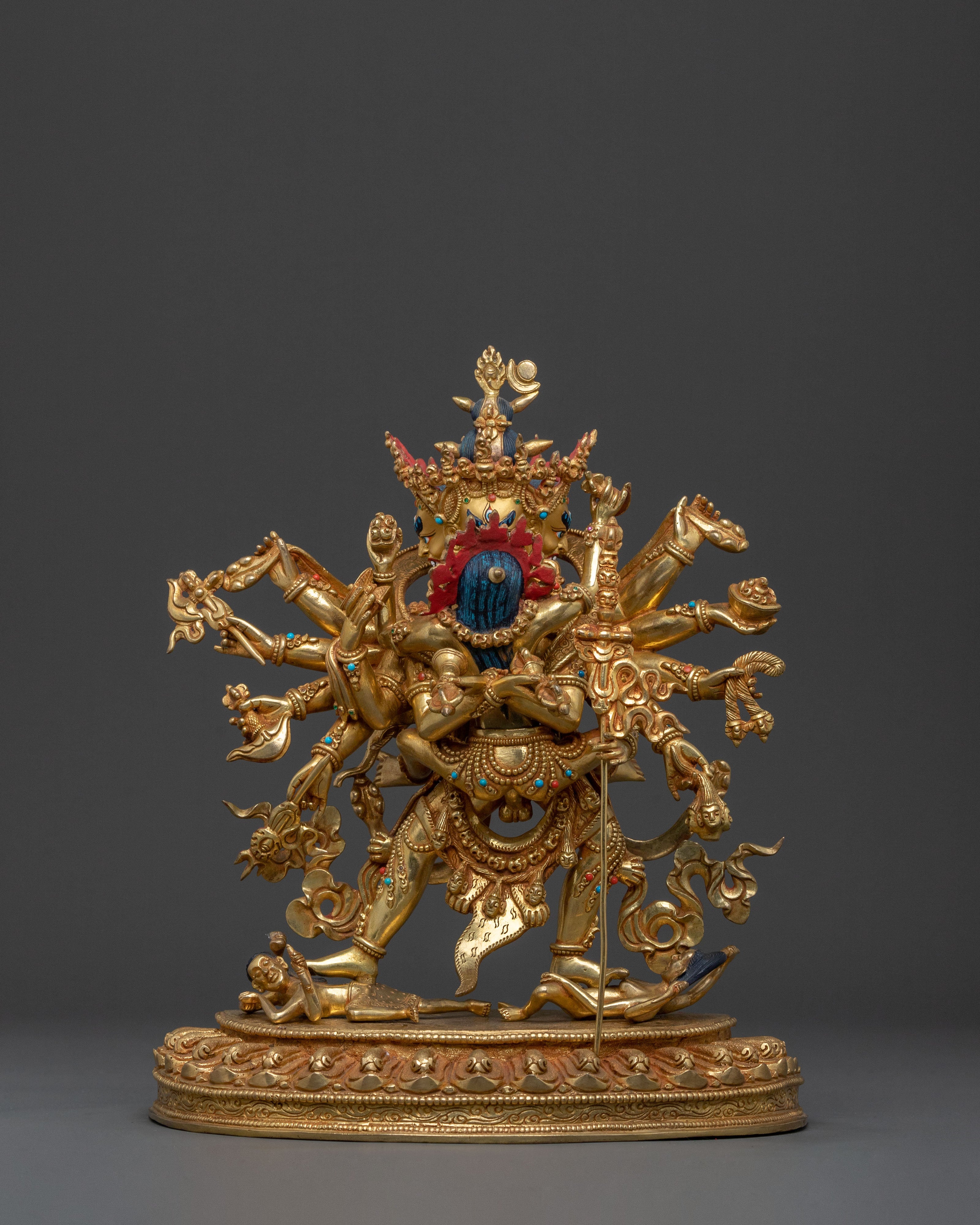 Chakrasamvara Statue with Vajravarahi | Sacred Union