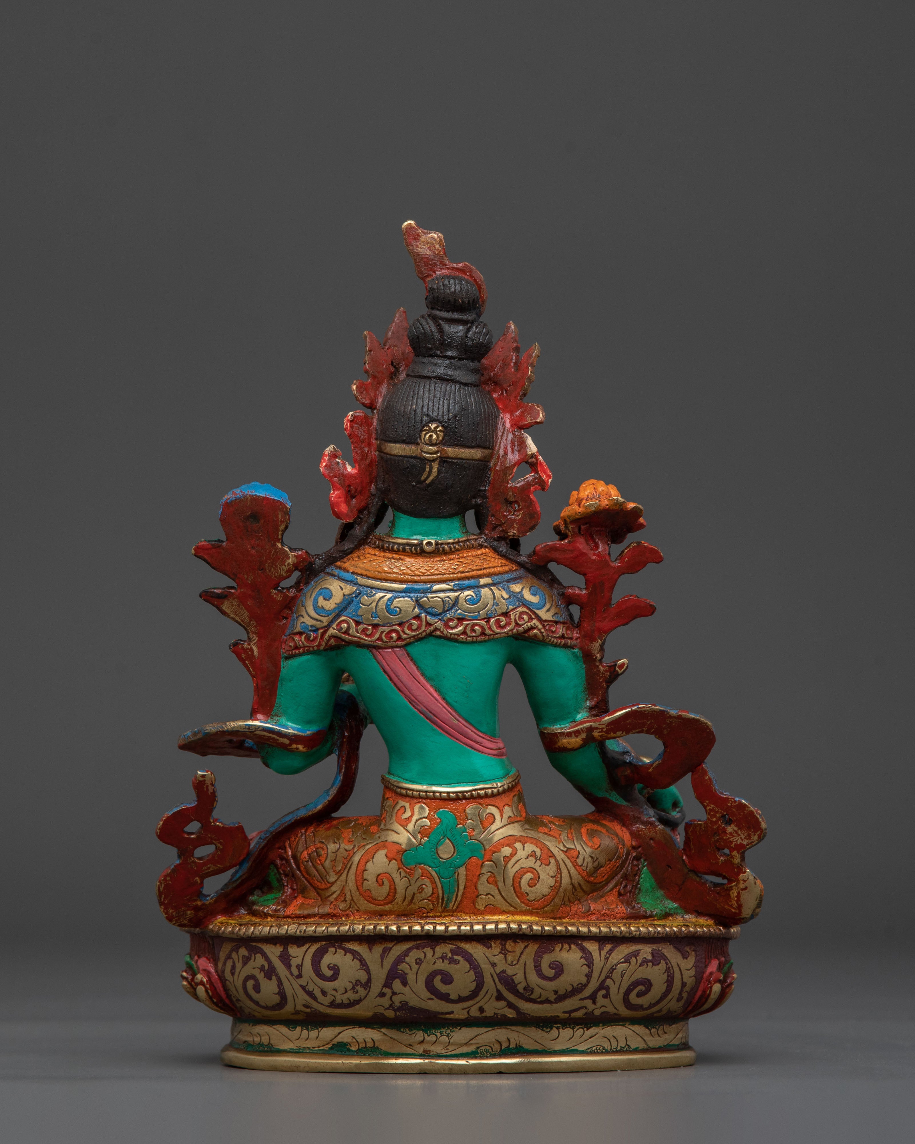 Goddess Shyama Tara Golden Statue | Protector of Compassion