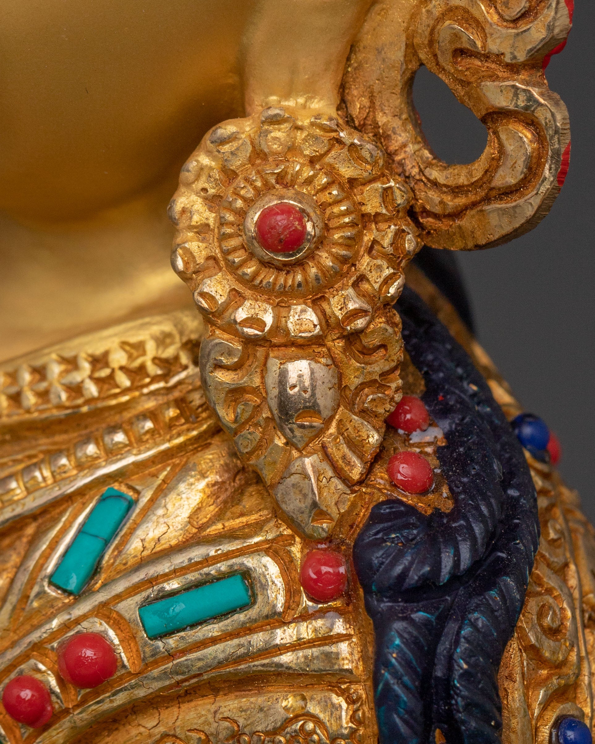 Handcrafted Guru Rinpoche Statue | Sacred Teacher