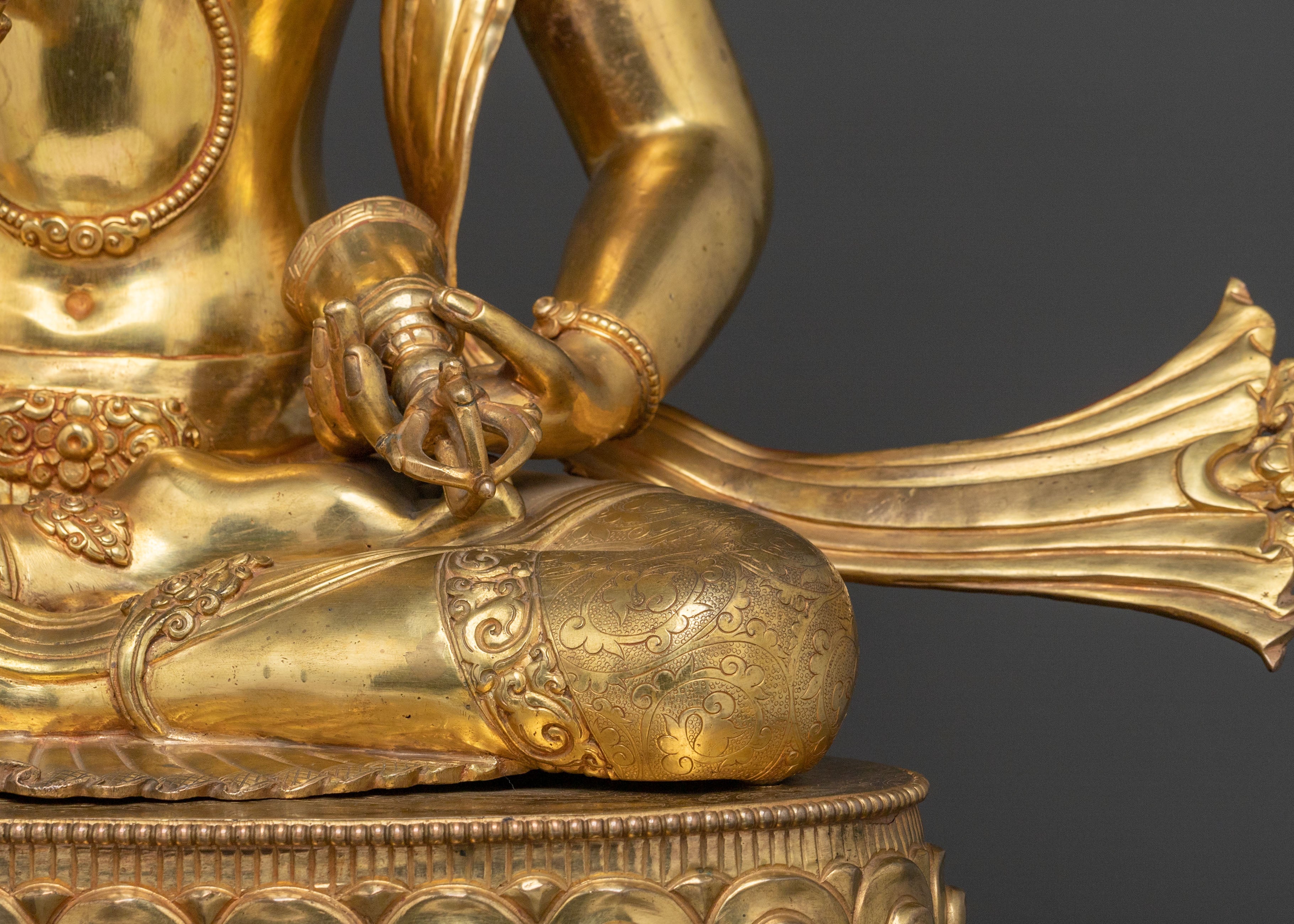 Vajrasattva Traditional Statue | Altar Decor