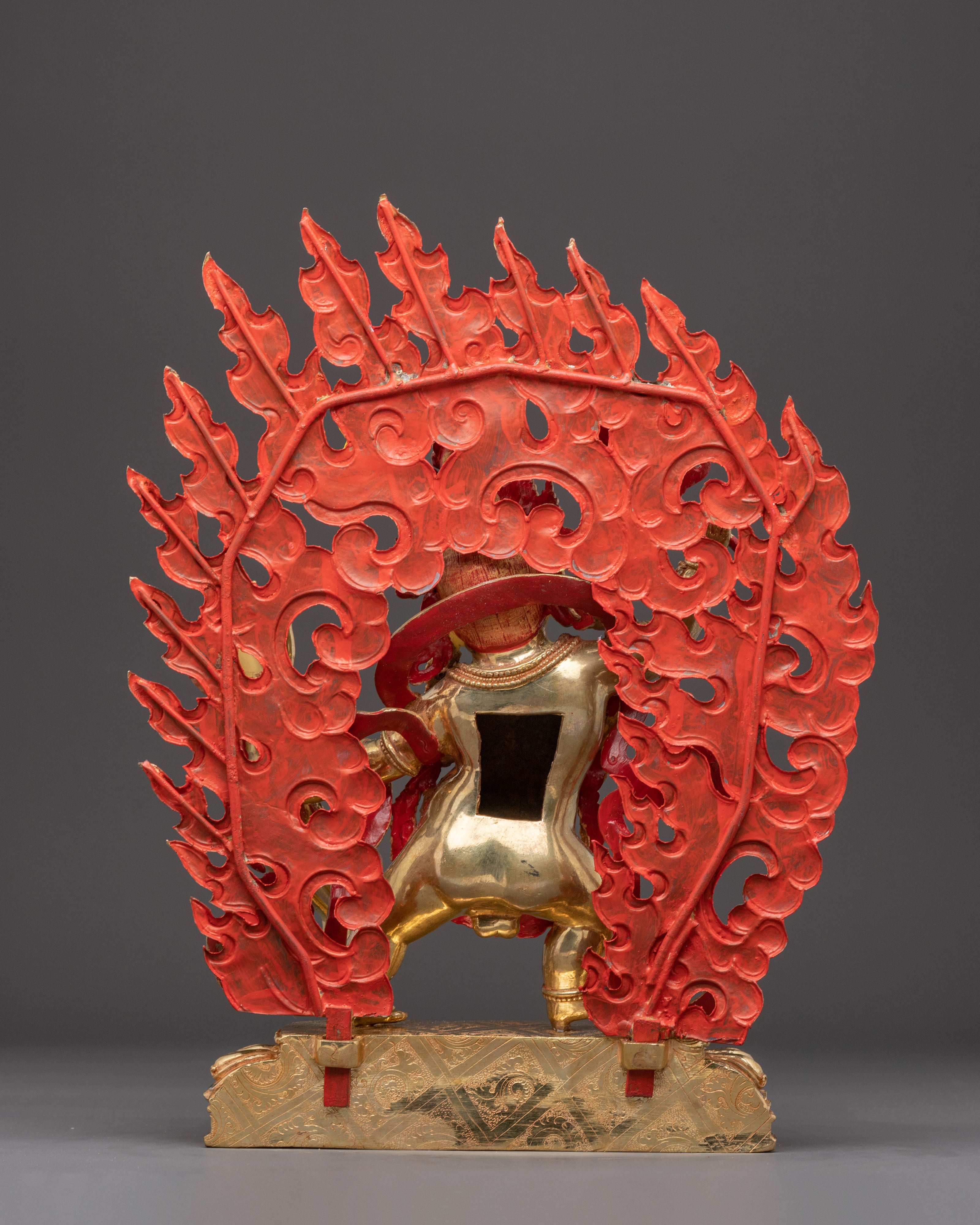 Handcrafted Bhairava And Shakti Statue Set | Tantric Protector Deities