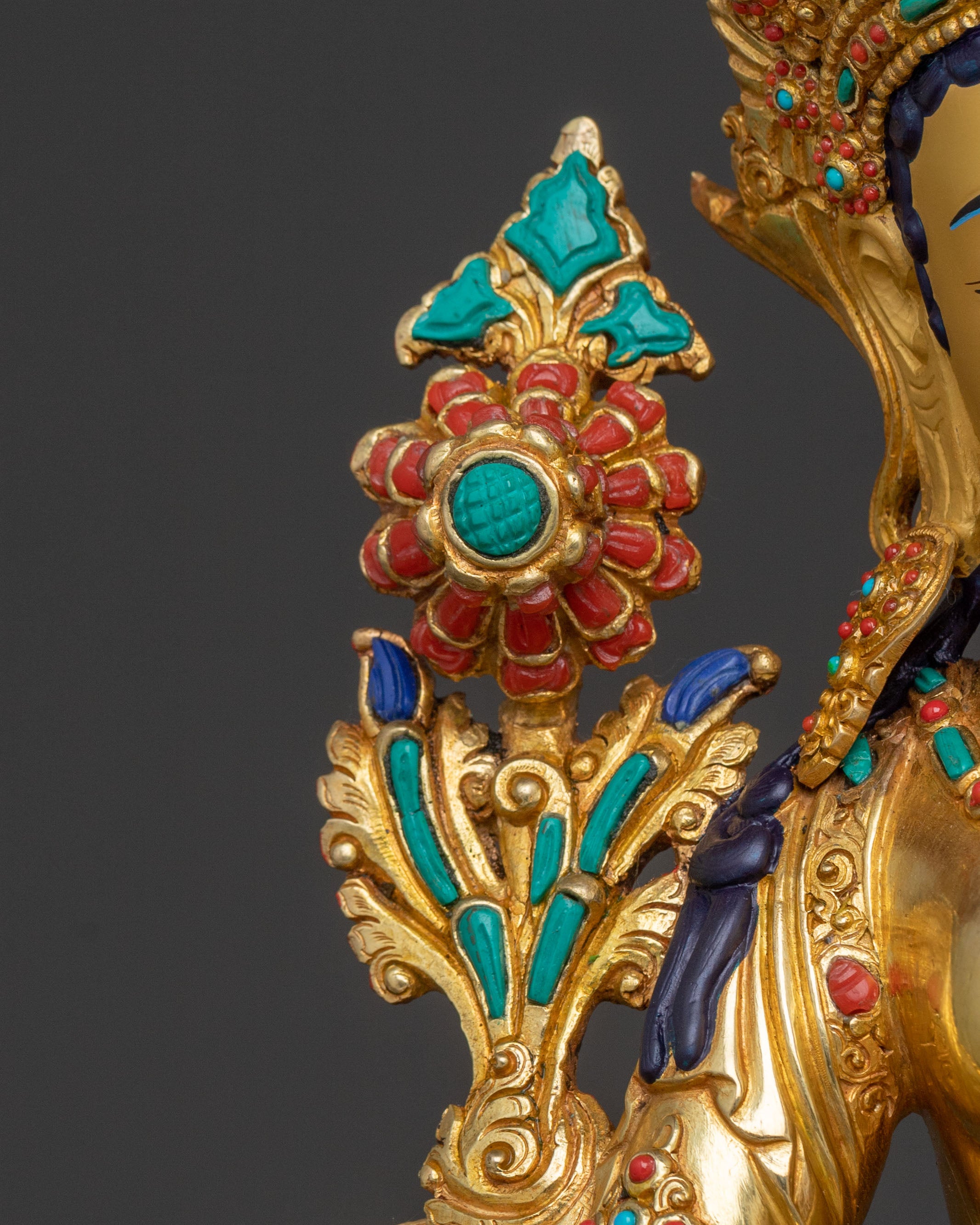 Green Tara Wisdom Mercy Statue | Guardian of Compassion and Wisdom