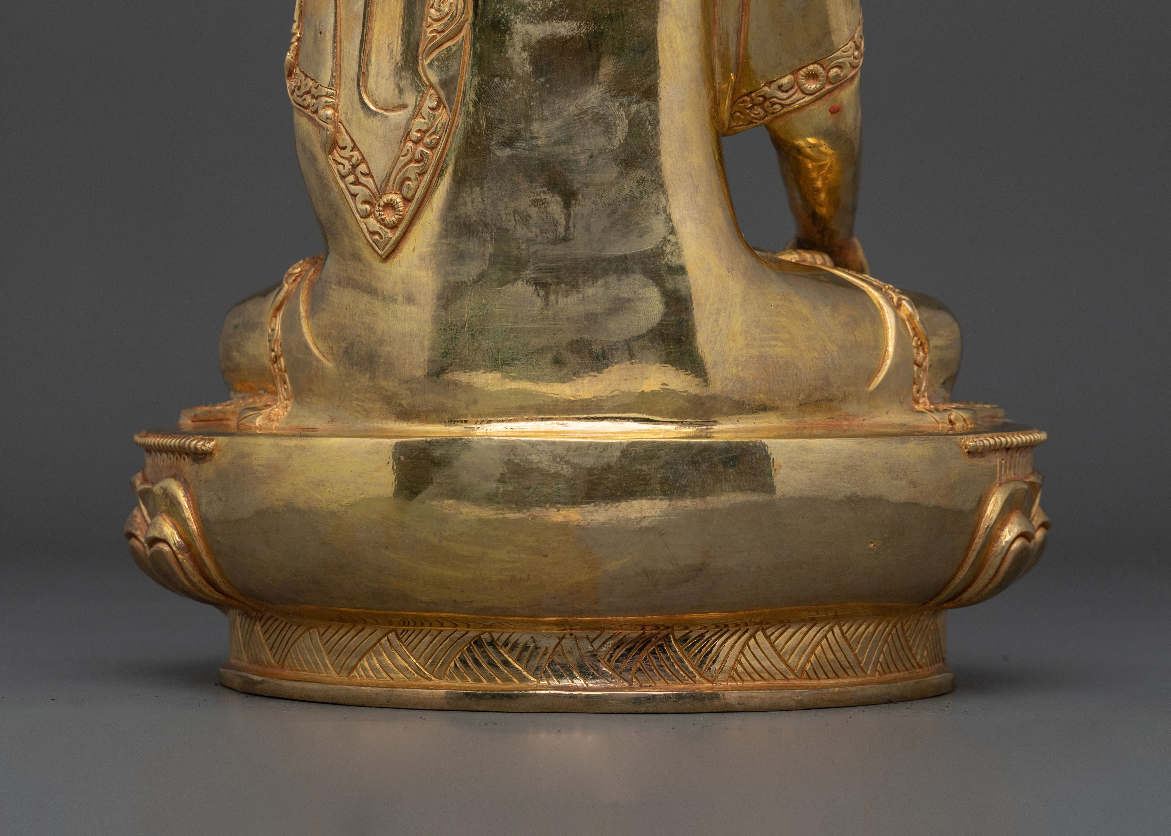 Handmade Shakyamuni Buddha Sculpture for Altar