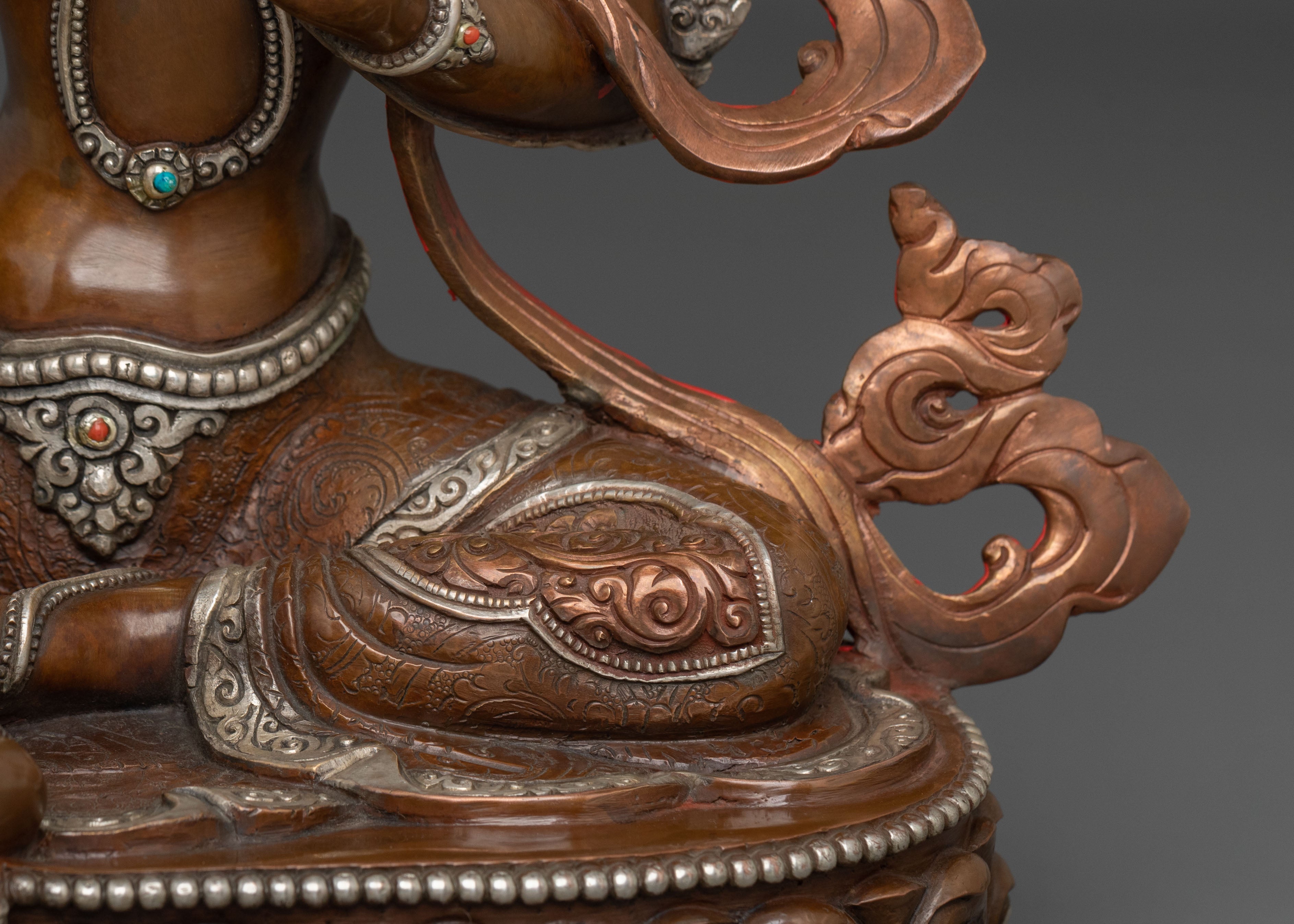 Green Tara Statue | Tibetan Guardian Figurine
