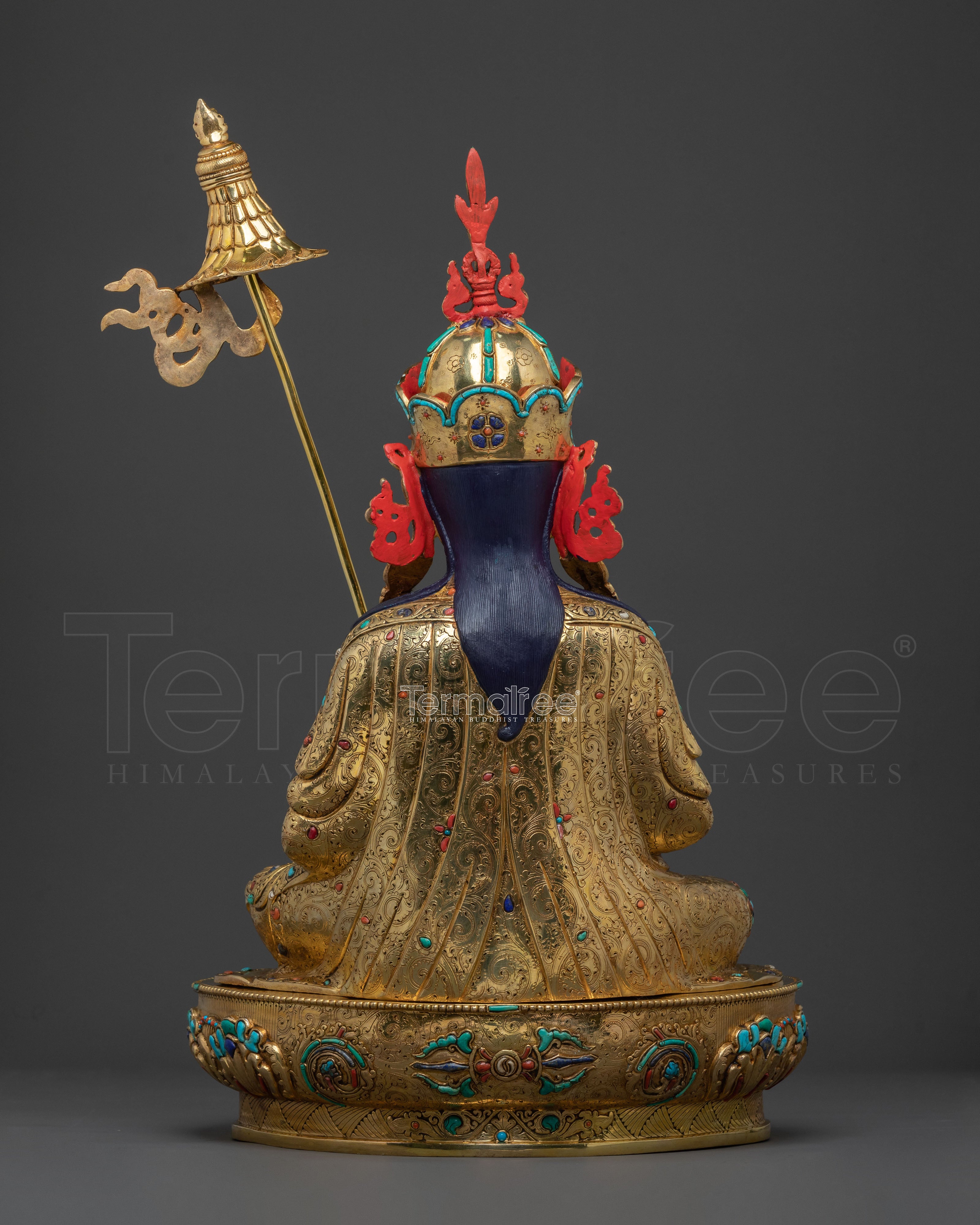 Guru Norla: 24K Gold Gilded Sacred Figurine