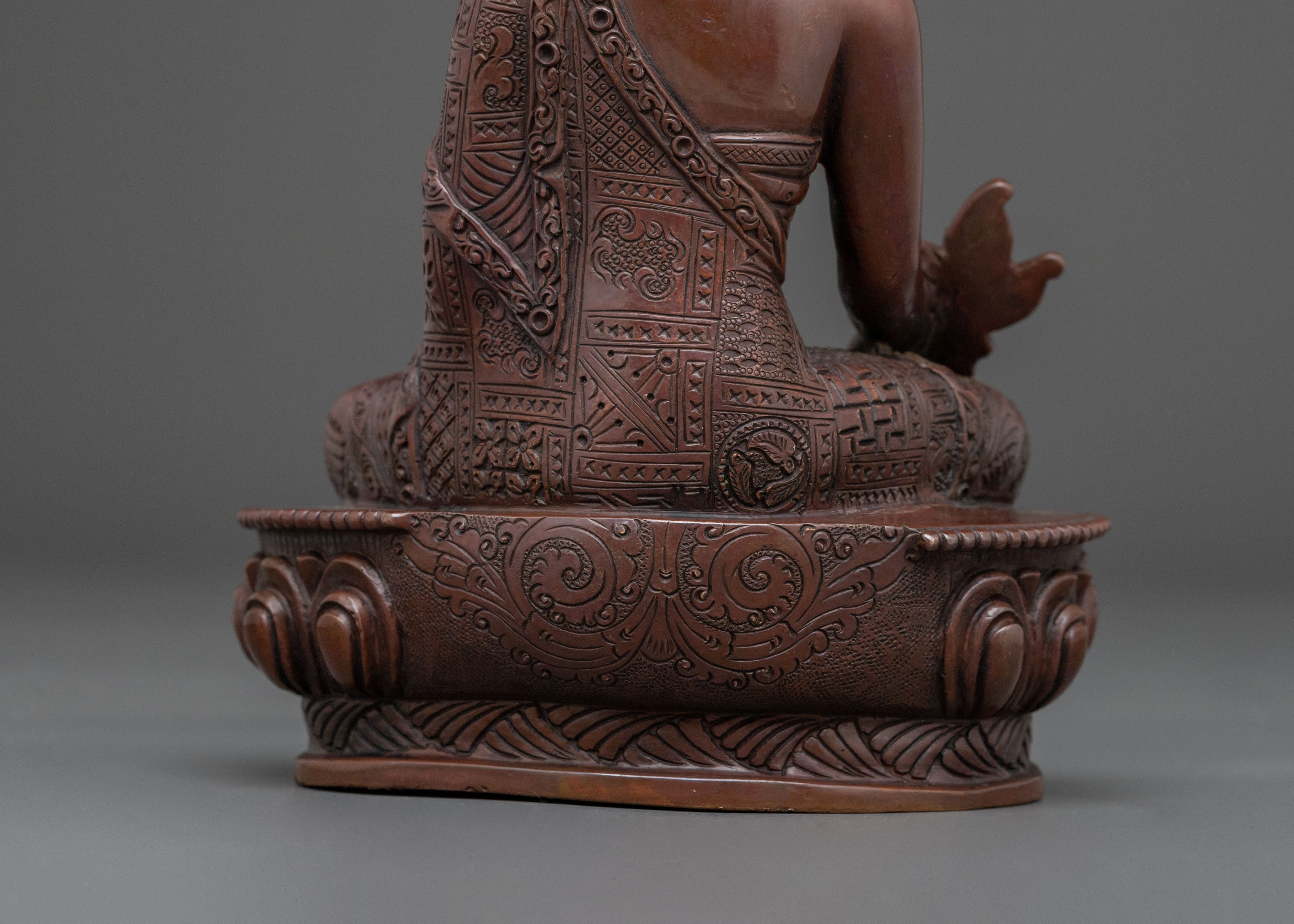 Medicine Buddha Sacred Statue | Tibetan Healing Figurine