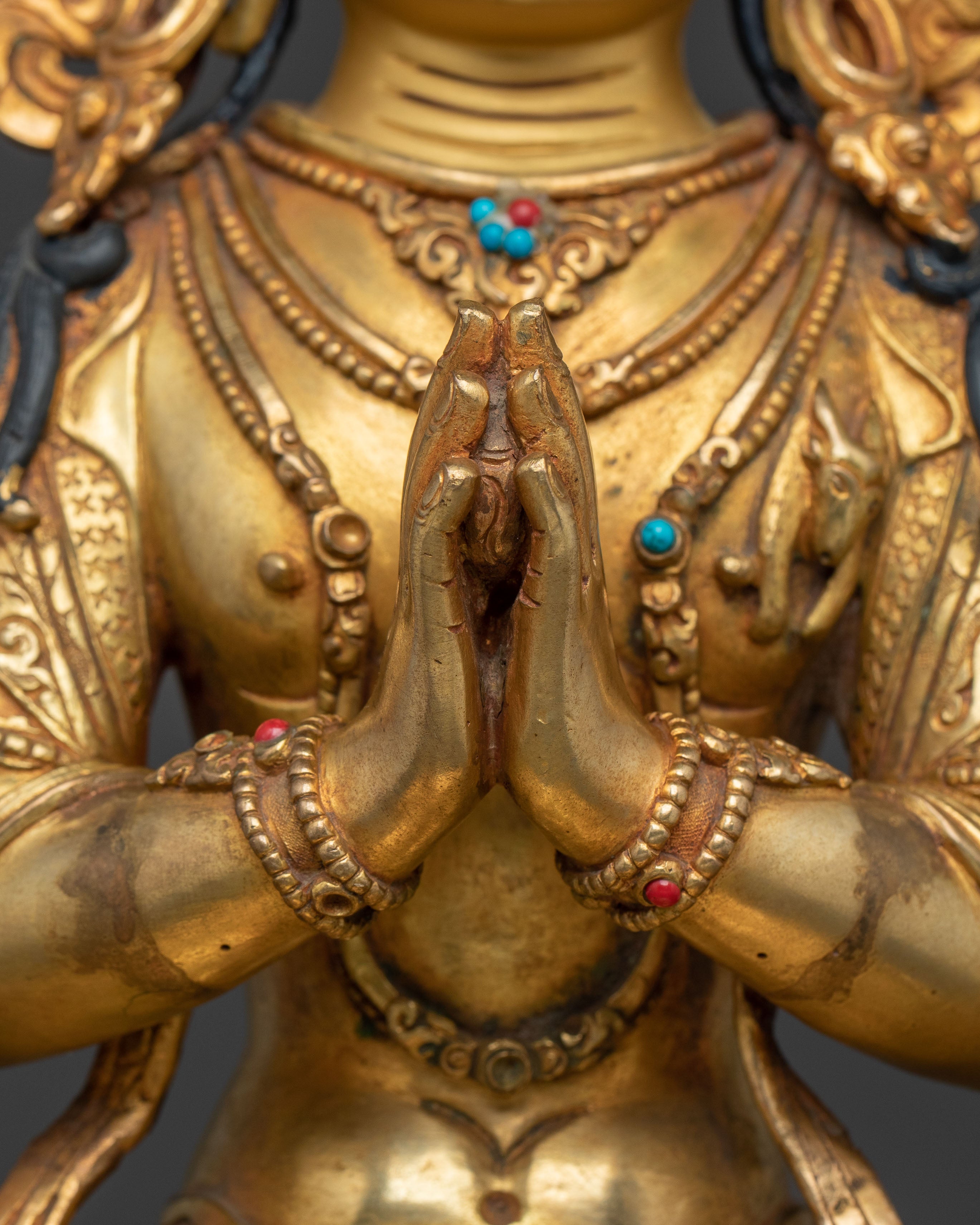 Four-Armed Chenrezig Statue | Compassionate Heart