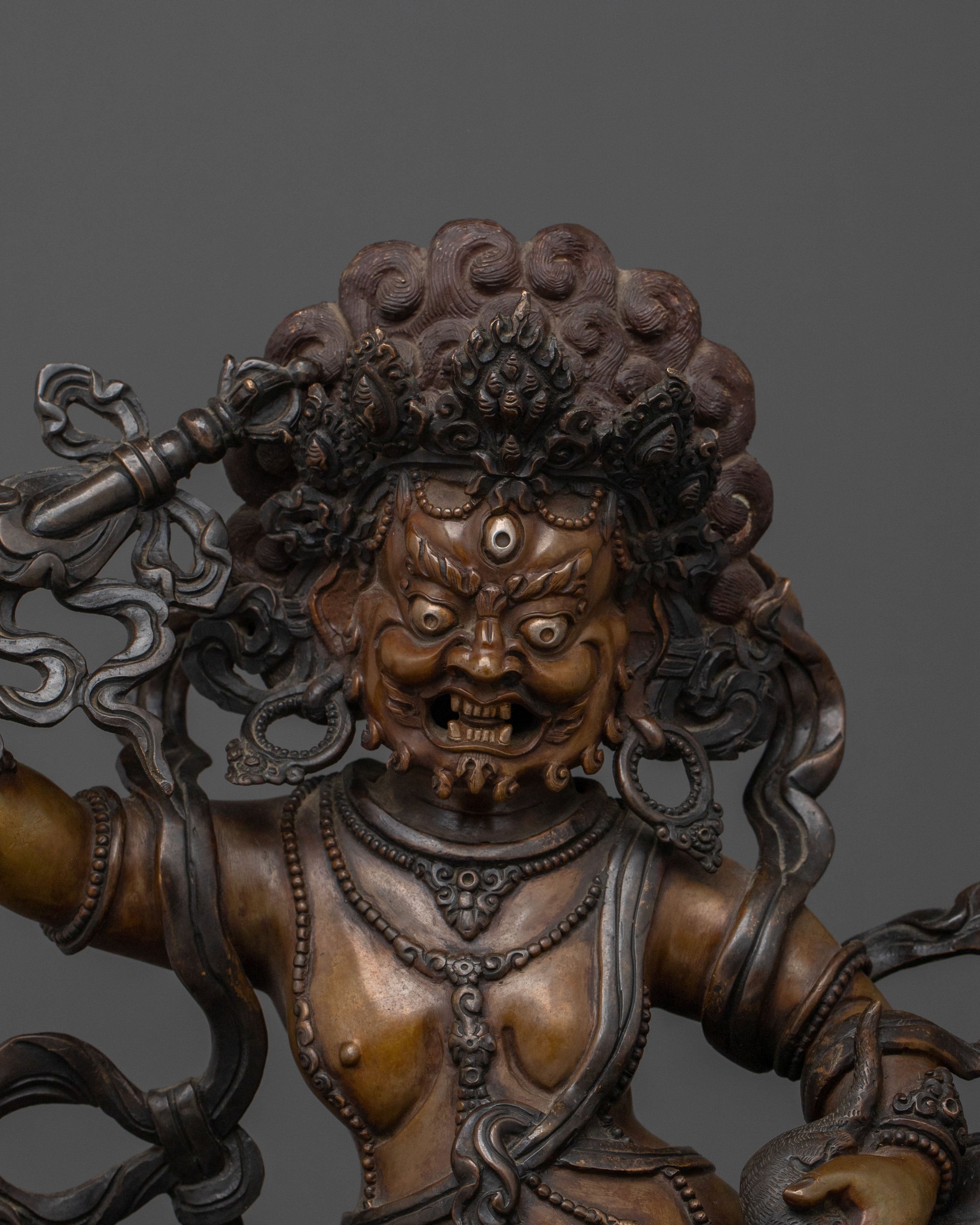 White Dzambhala Statue | Wealth God