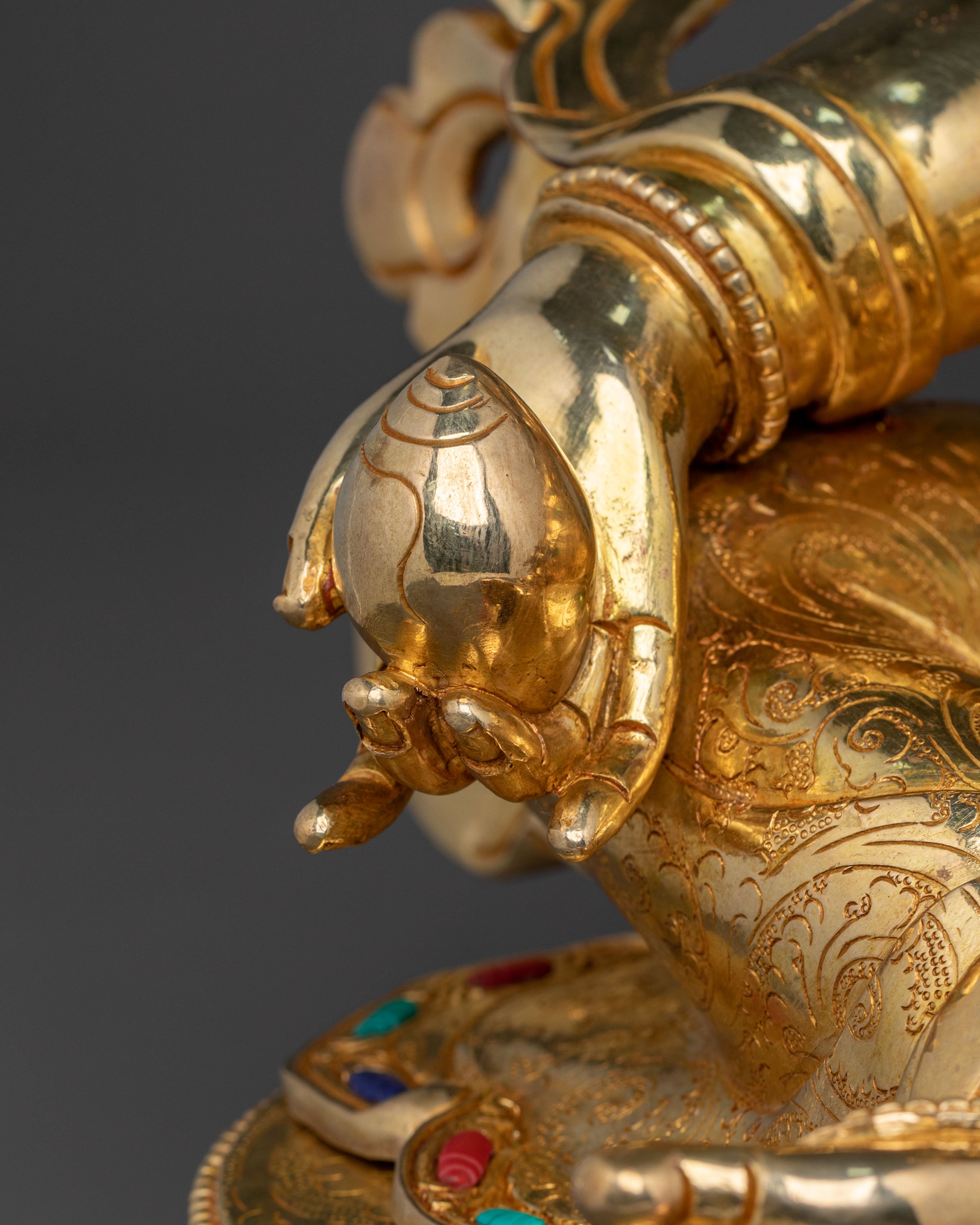 Wealth God: Dzambhala Statue | Prosperity Figurine