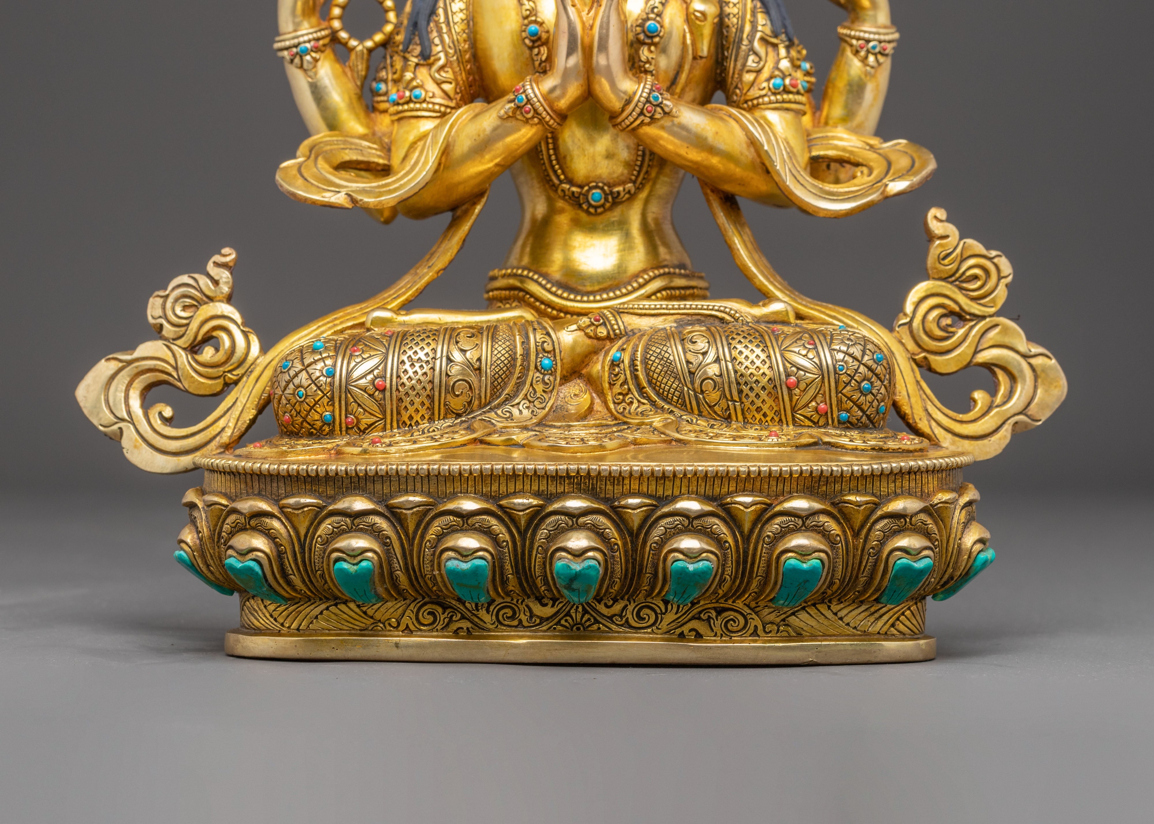 Handcrafted Statue of Bodhisattva Chenrezig | Compassion Bodhisattva