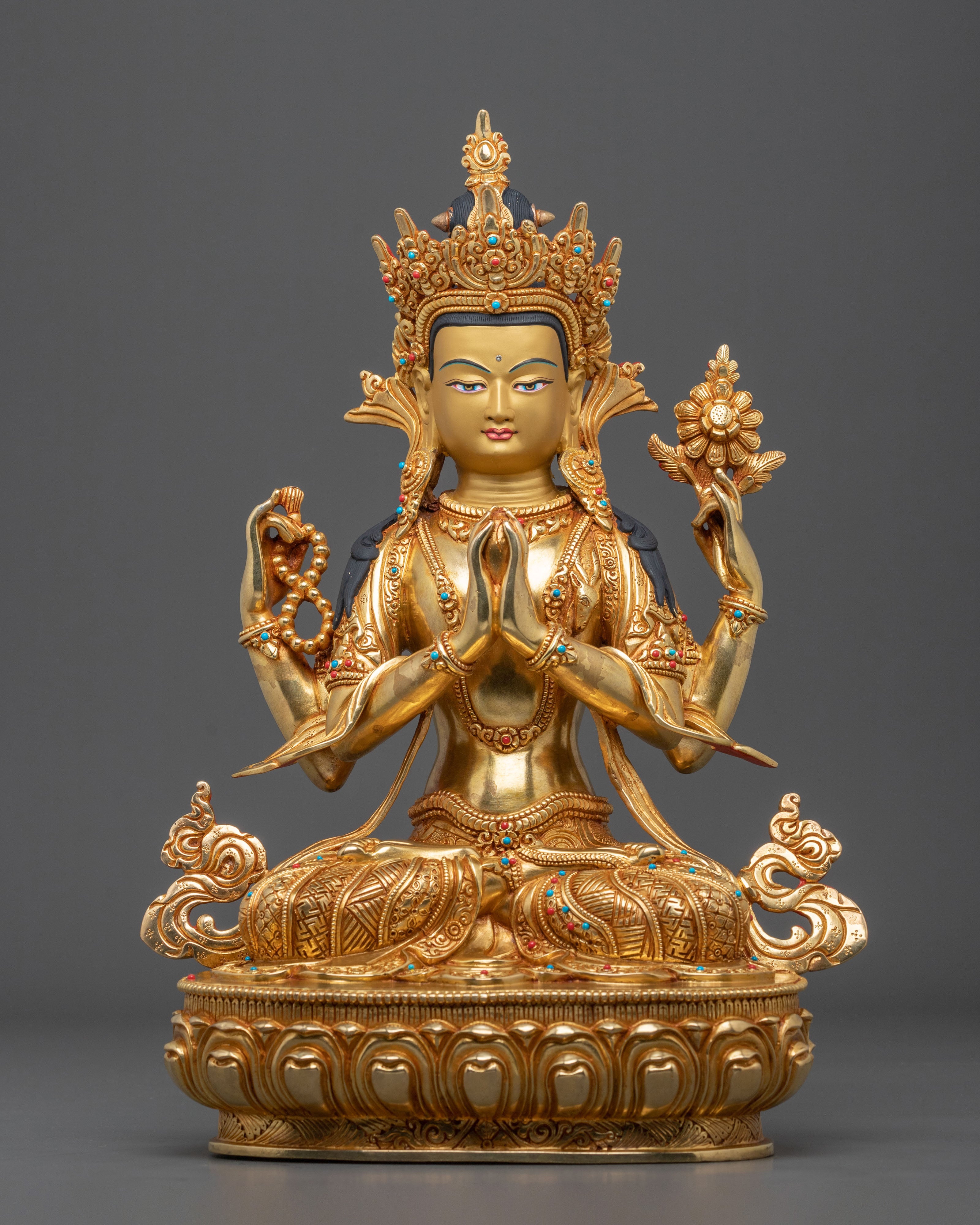 Chenrezig Statue: Bodhisattva of Infinite Compassion