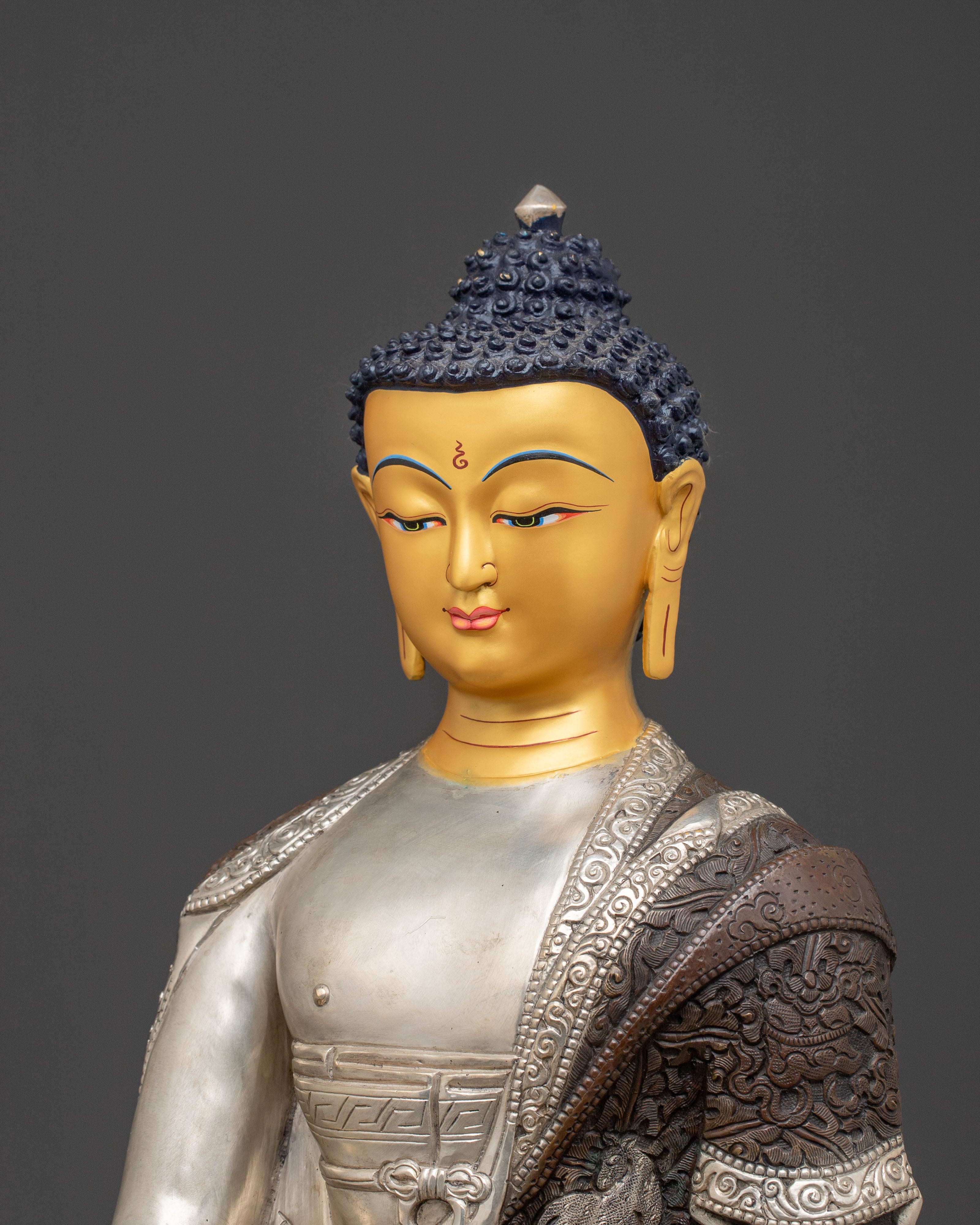 Shakyamuni Buddha | 24K Gold Gilded Serenity