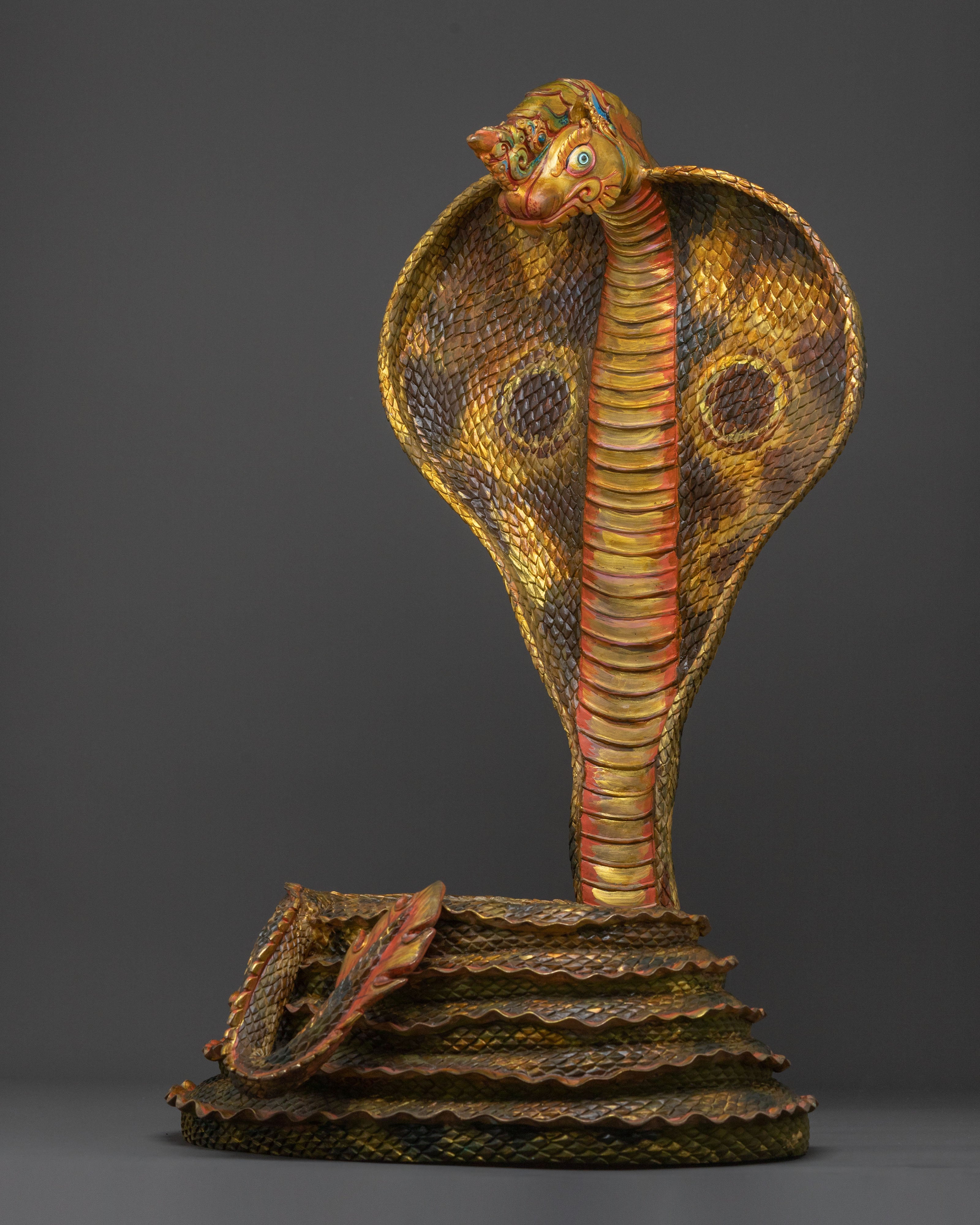 Buddhist Philosopher Naagarjuna Statue | Sacred Altar Sculpture